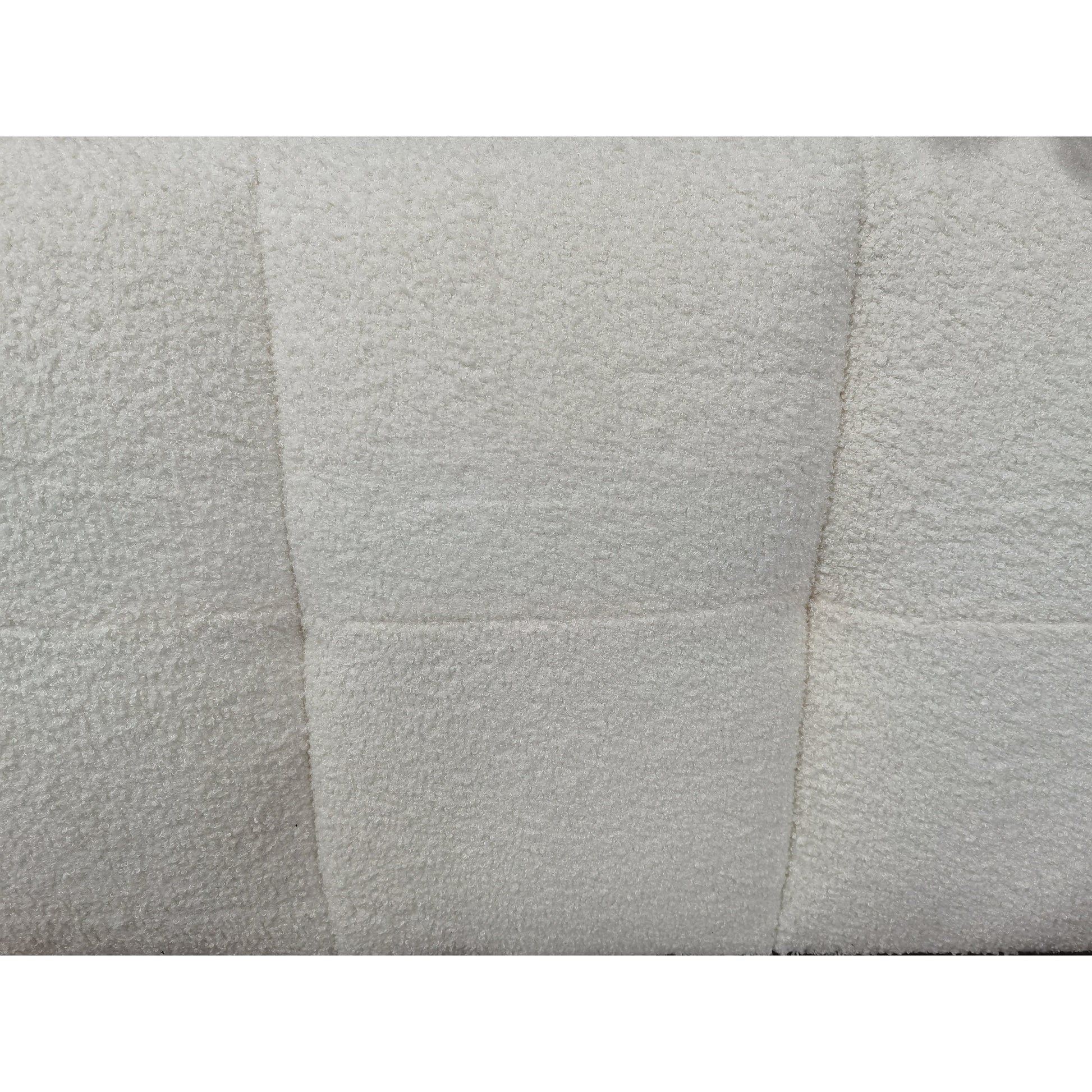 Canapé/Loveseat/Couch en velours Teddy 100.8 avec accoudoirs - Style moderne