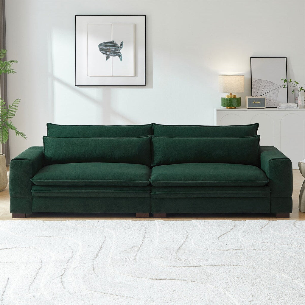 Canapé de style milieu de siècle de 266 cm (104,72 pouces)