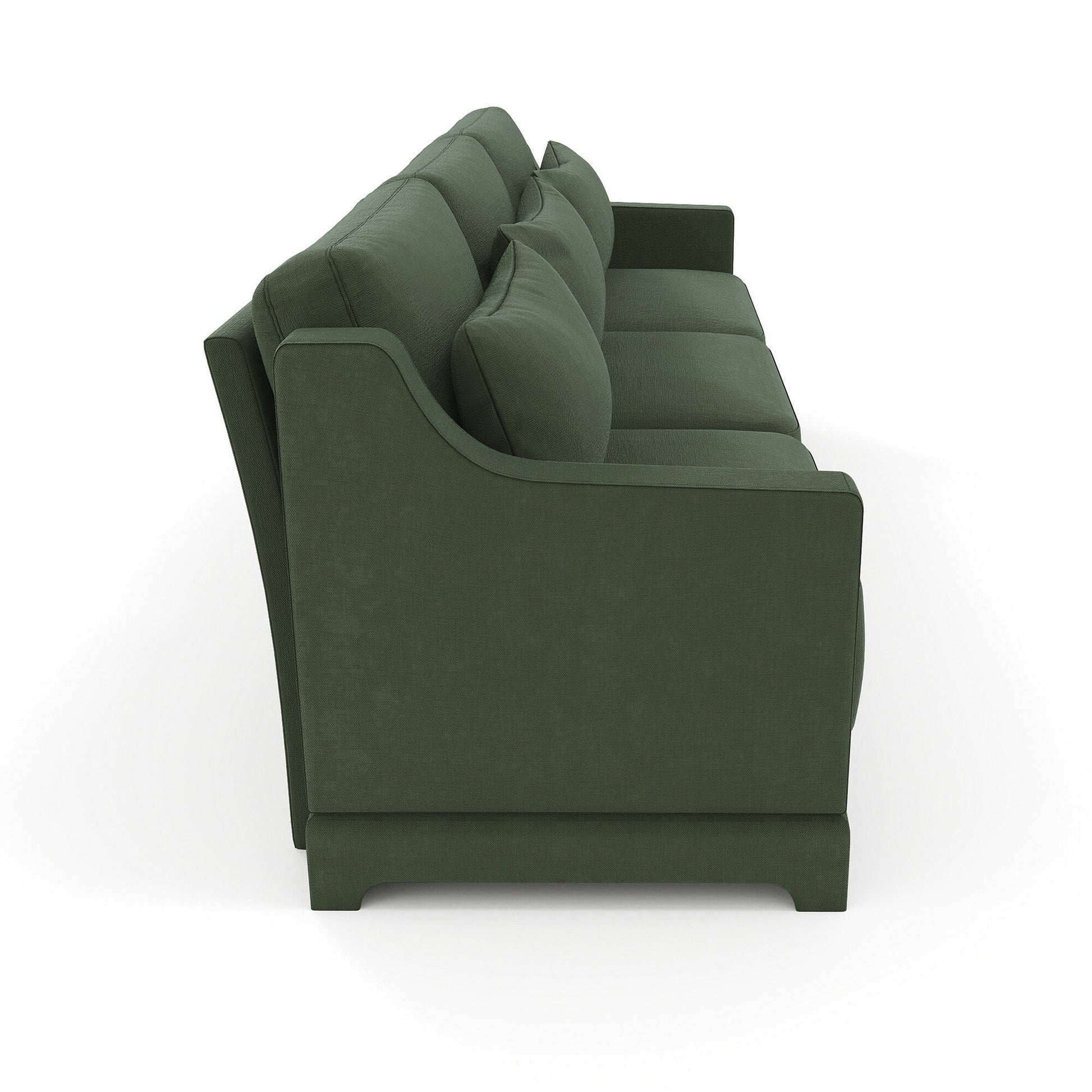 105.9 Chenille 4-Seater Sofa with ergonomic, wooden base,high - resilience sponge for Living Room