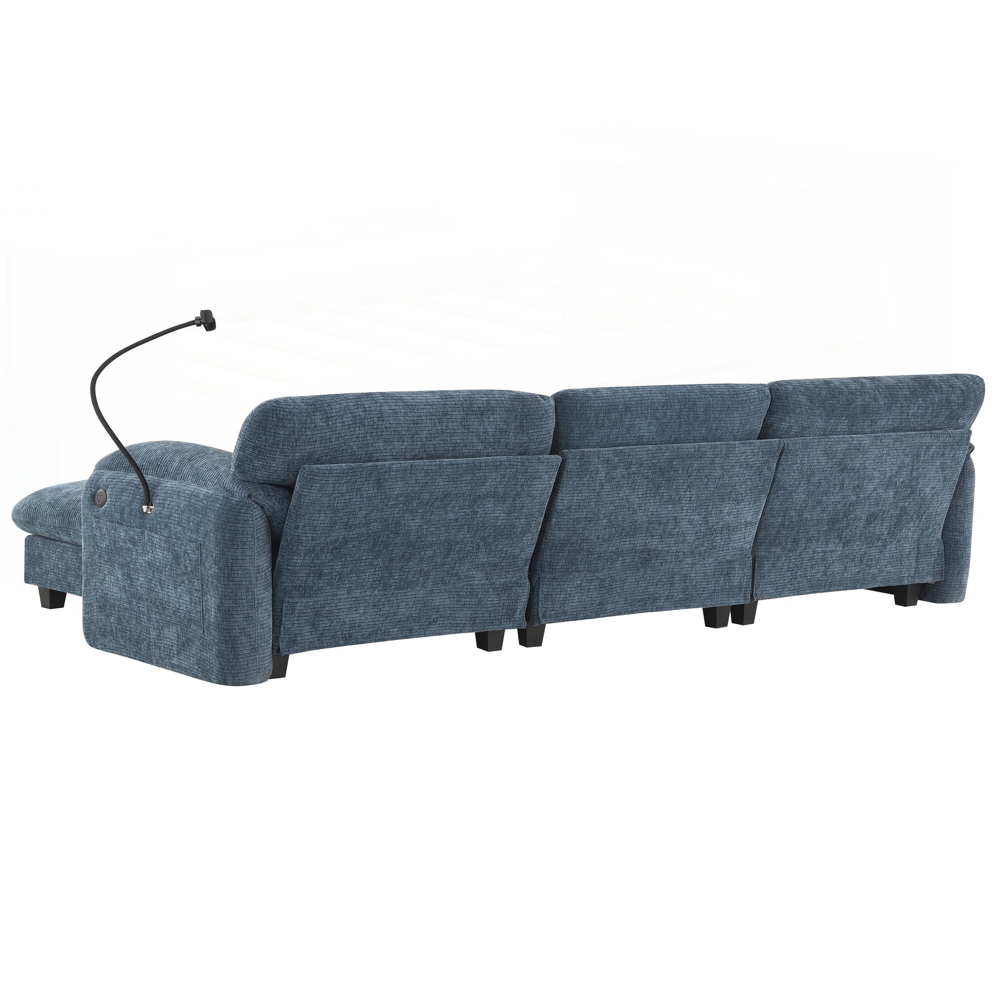 Canapé d'angle modulable de 108 pouces
