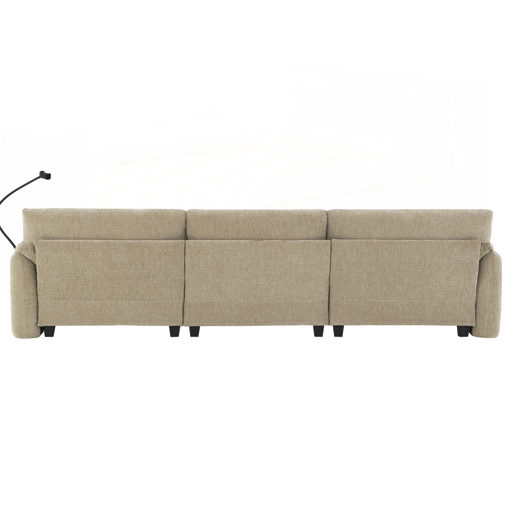 Canapé d'angle modulable de 108 pouces