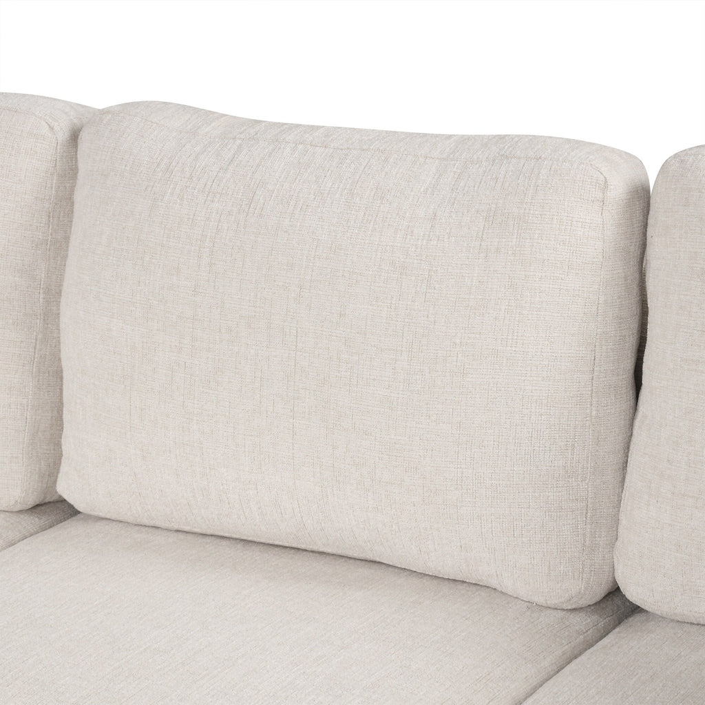 Canapé d'angle modulable en U de 274 cm avec lit escamotable, ports USB et porte-gobelets doubles pour le salon.