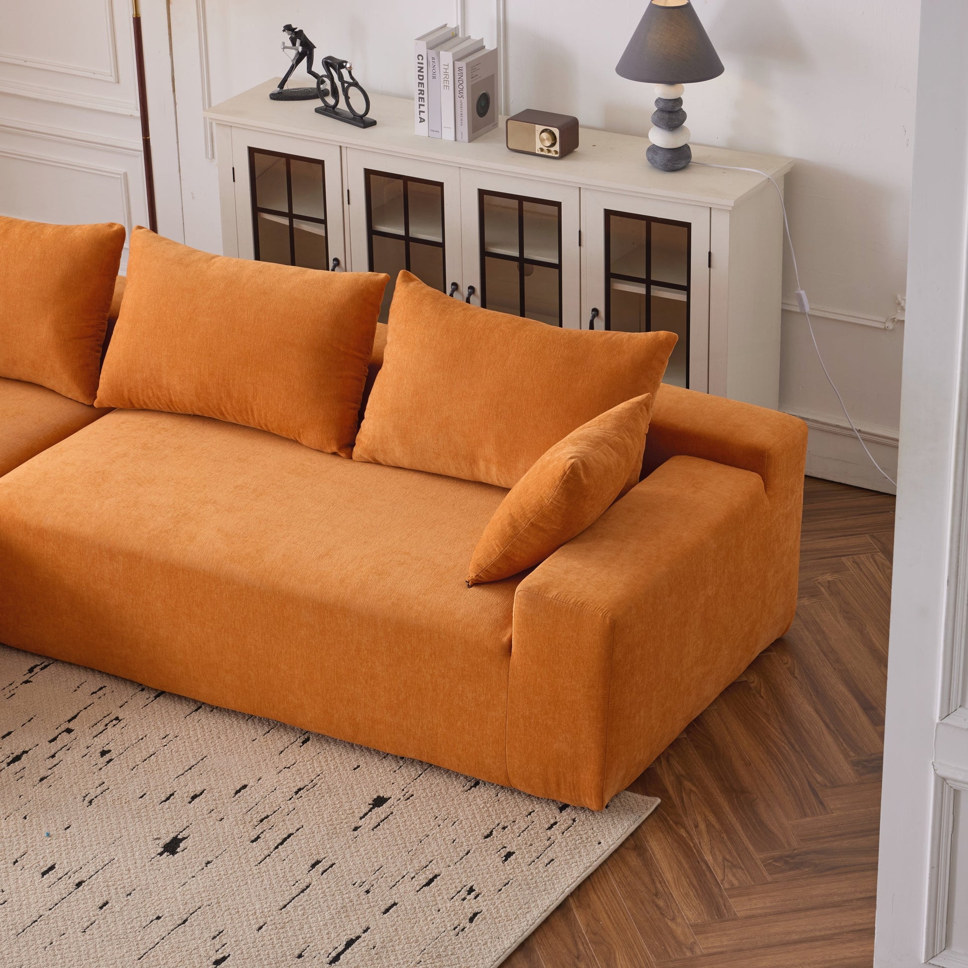 Canapé modulaire extra-profond de 274 x 173 cm (108 x 68 pouces)