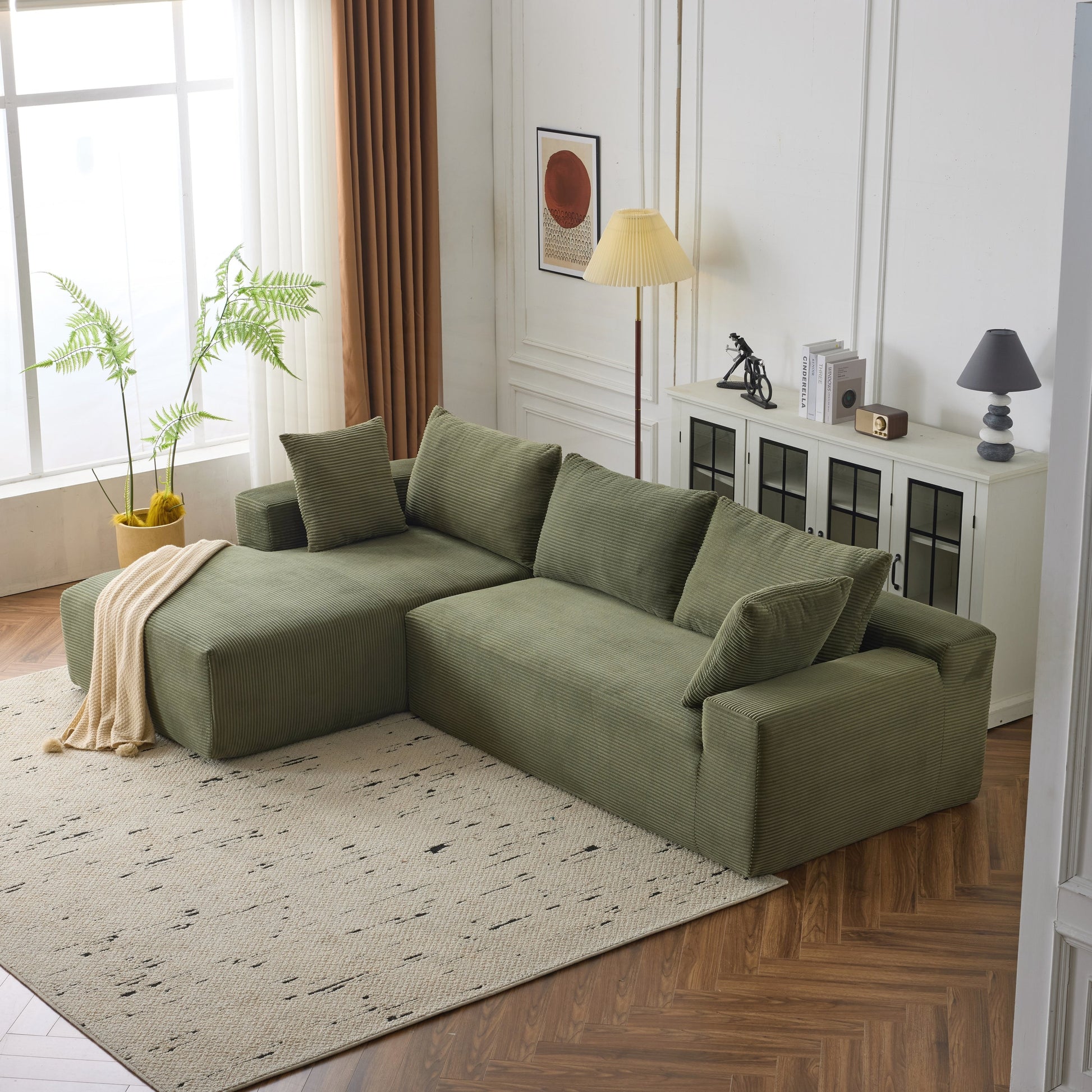 Canapé modulaire extra-profond de 274 x 173 cm (108 x 68 pouces)
