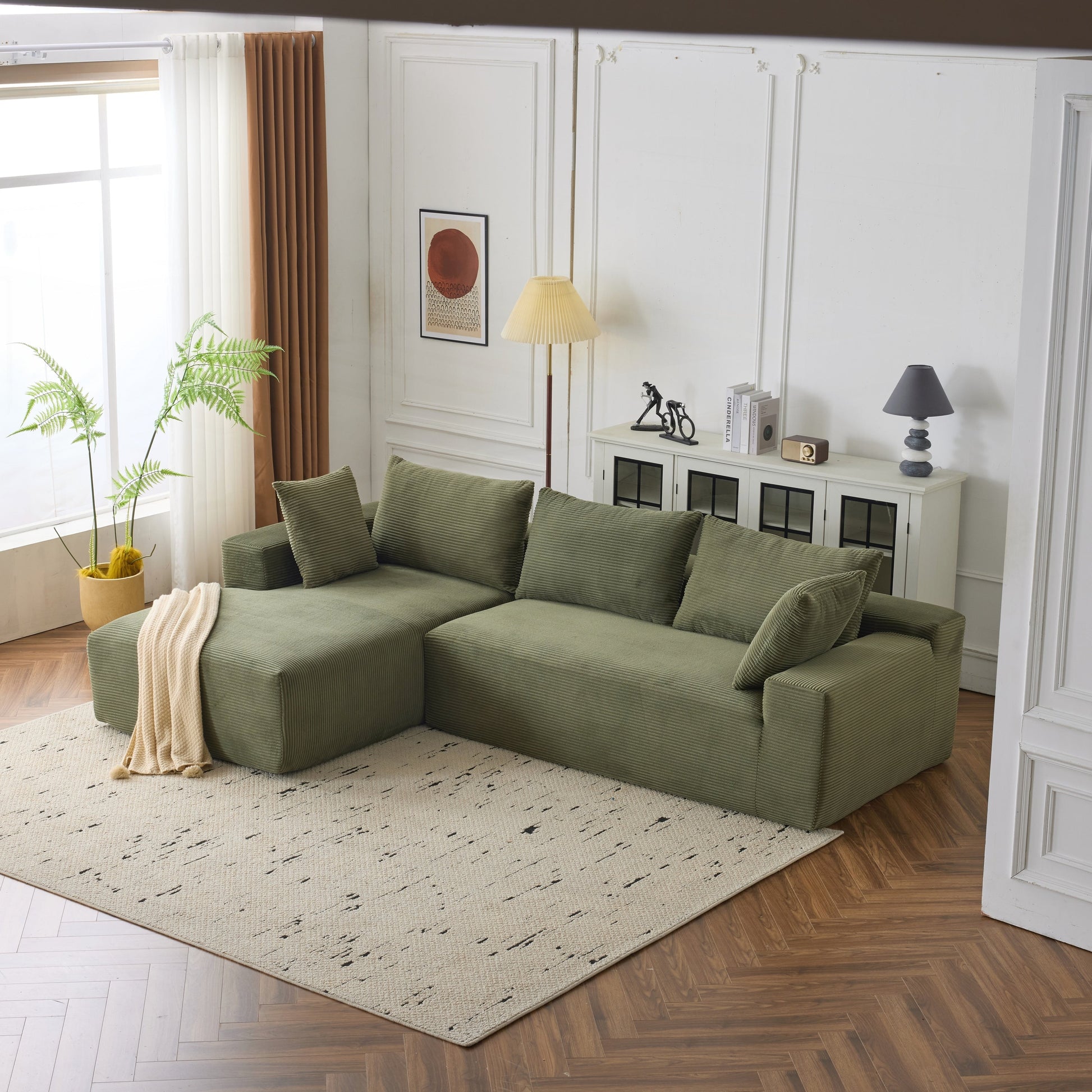Canapé modulaire extra-profond de 274 x 173 cm (108 x 68 pouces)
