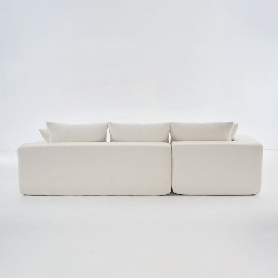 Canapé modulaire extra-profond de 274 x 173 cm (108 x 68 pouces)