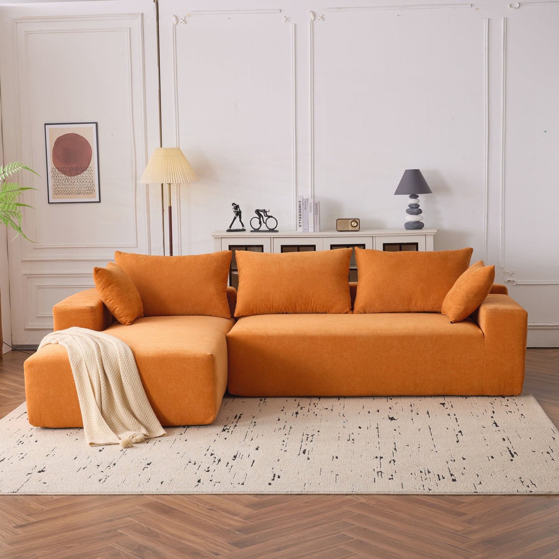 Canapé modulaire extra-profond de 274 x 173 cm (108 x 68 pouces)