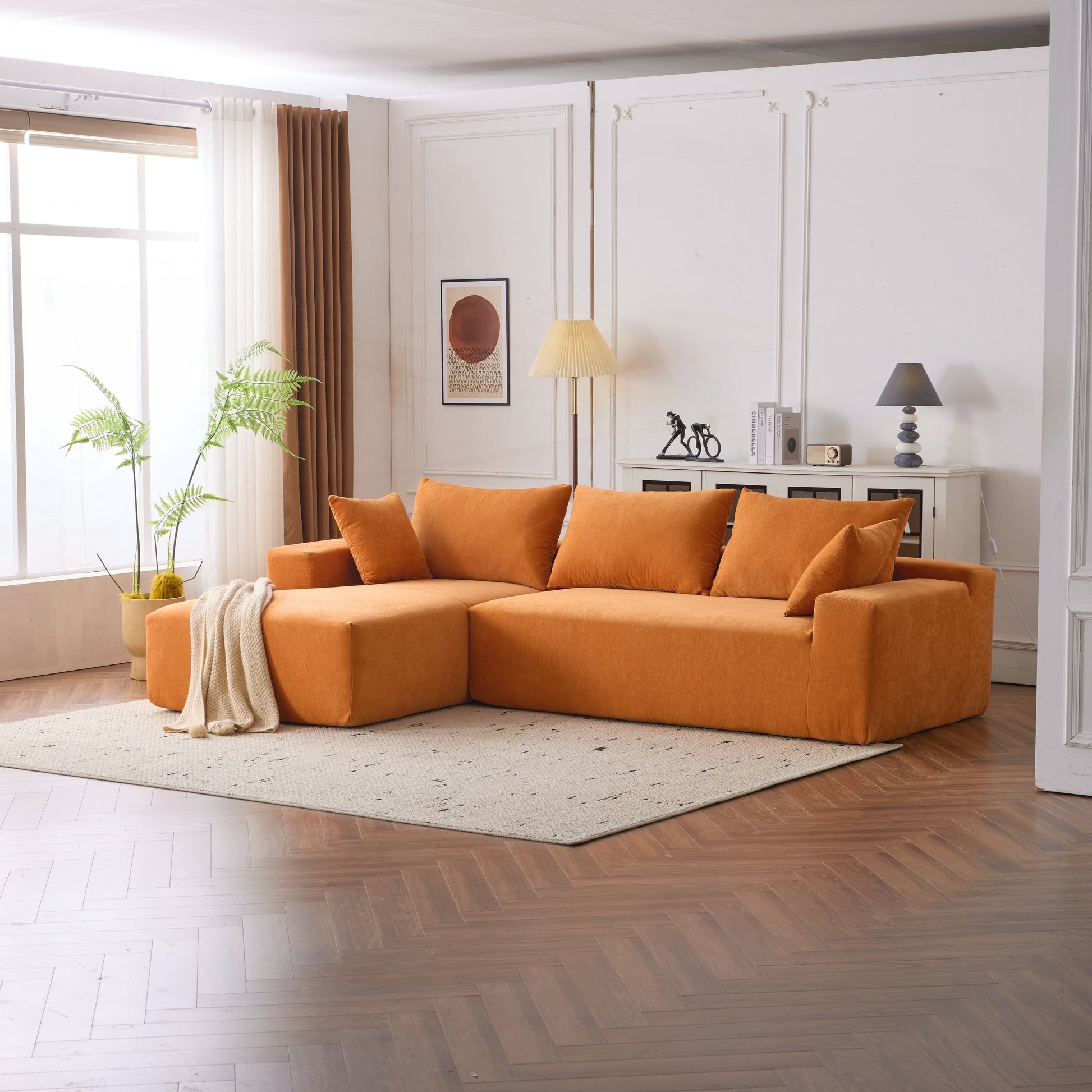 Canapé modulaire extra-profond de 274 x 173 cm (108 x 68 pouces)