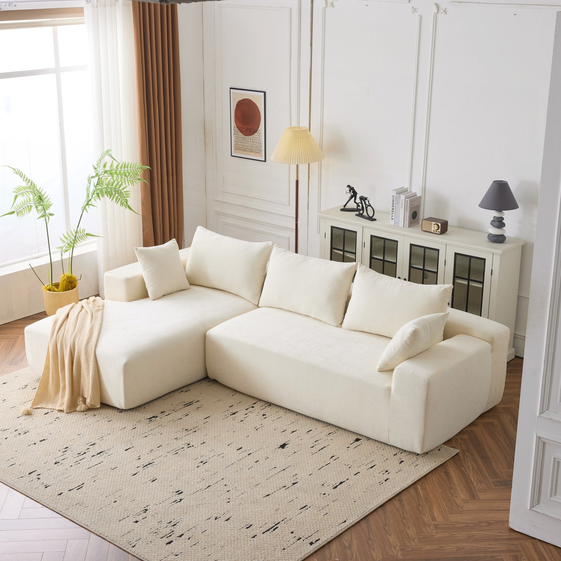 Canapé modulaire extra-profond de 274 x 173 cm (108 x 68 pouces)