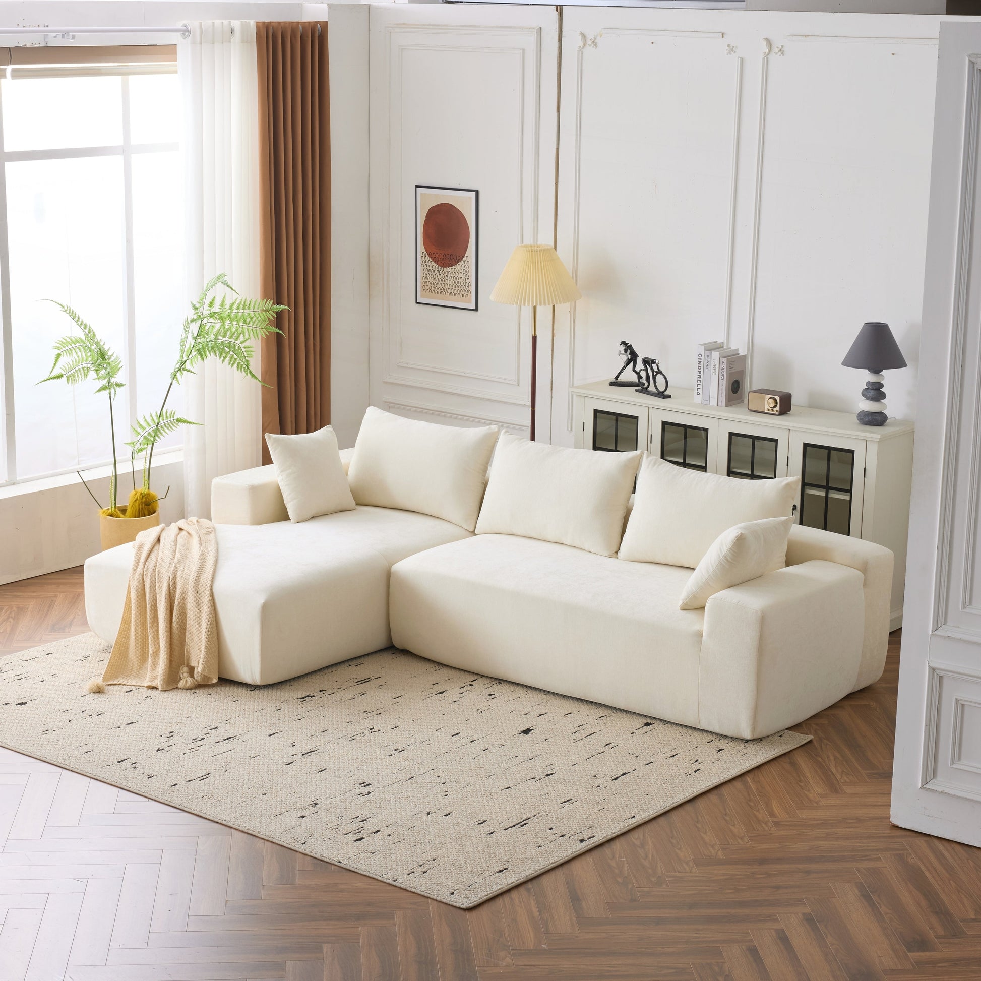 Canapé modulaire extra-profond de 274 x 173 cm (108 x 68 pouces)