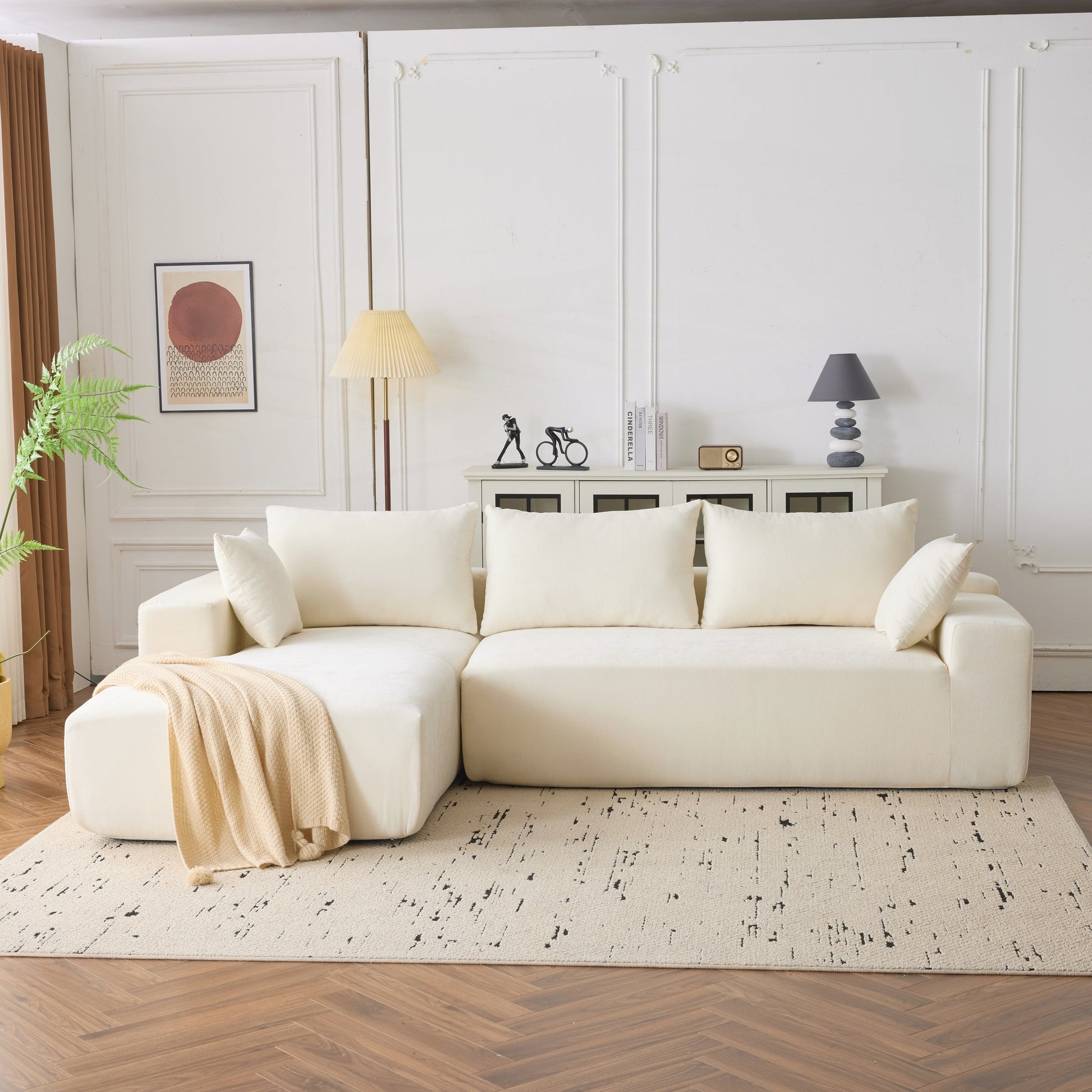 Canapé modulaire extra-profond de 274 x 173 cm (108 x 68 pouces)