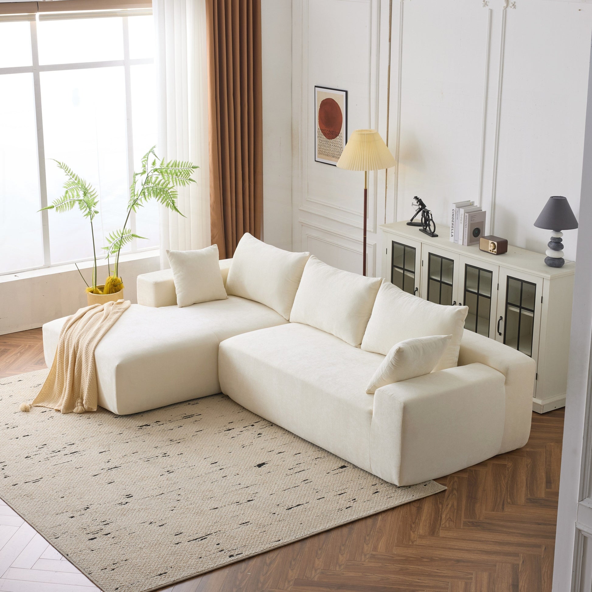 Canapé modulaire extra-profond de 274 x 173 cm (108 x 68 pouces)