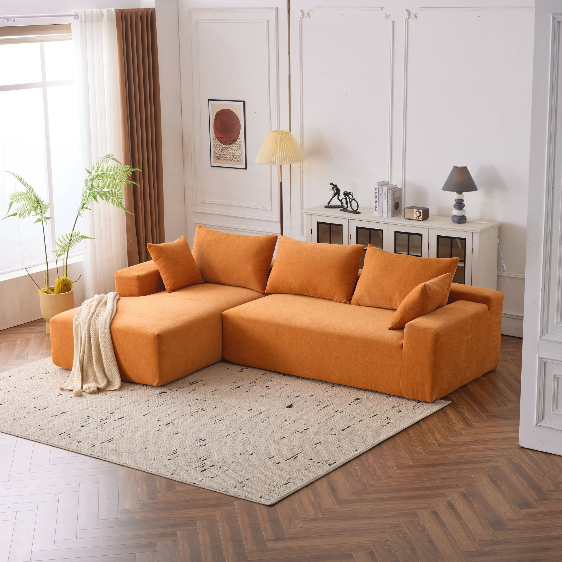 Canapé modulaire extra-profond de 274 x 173 cm (108 x 68 pouces)