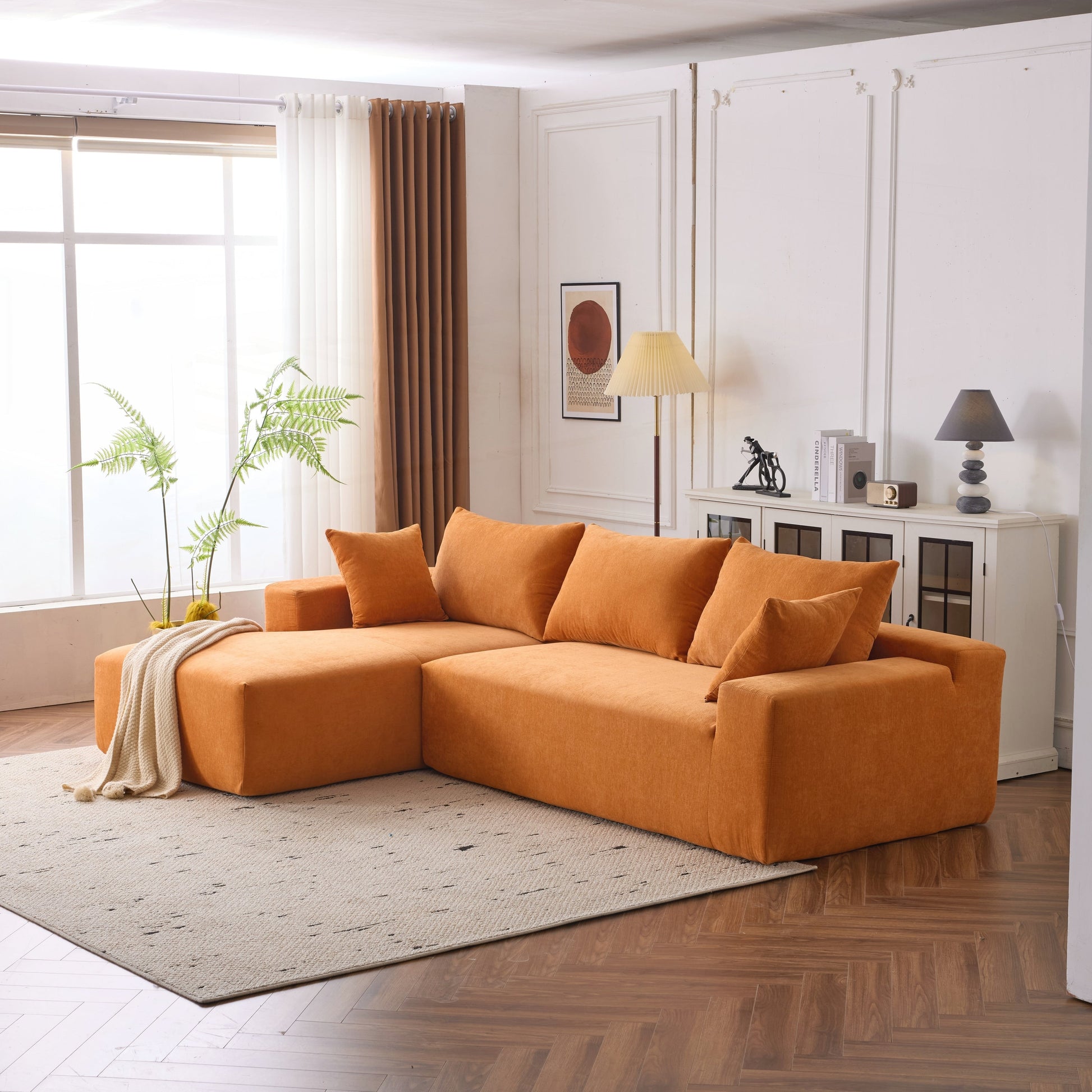 Canapé modulaire extra-profond de 274 x 173 cm (108 x 68 pouces)