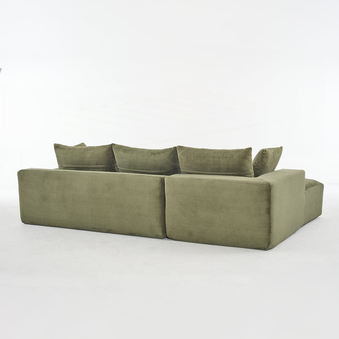 Canapé modulaire extra-profond de 274 x 173 cm (108 x 68 pouces)