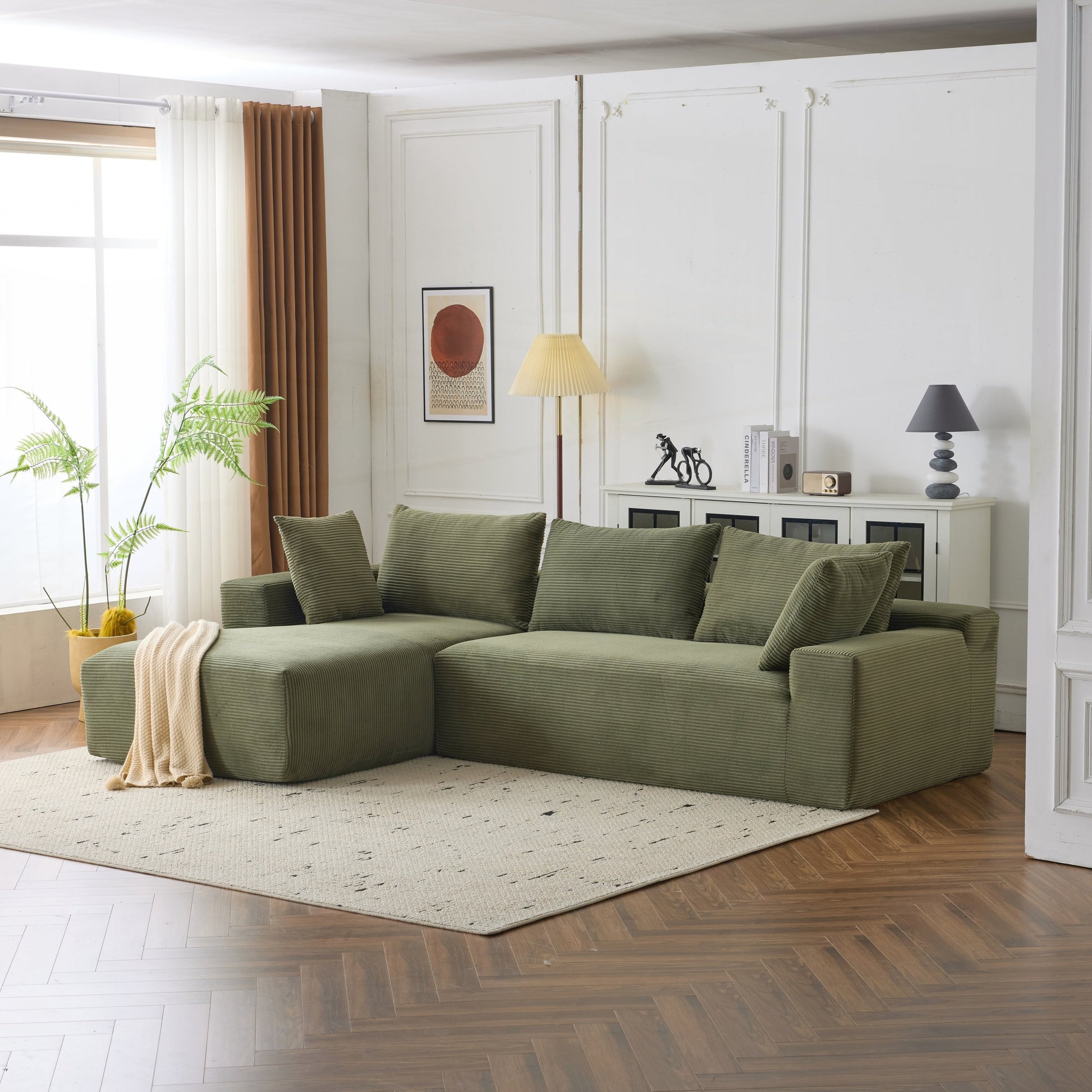 Canapé modulaire extra-profond de 274 x 173 cm (108 x 68 pouces)