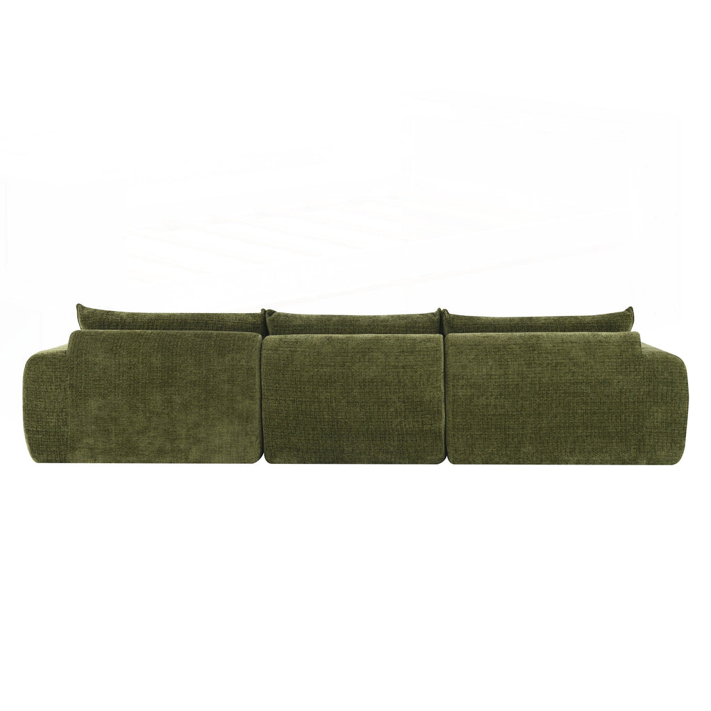 Canapé 116 pouces entièrement compressé avec mousse haute densité