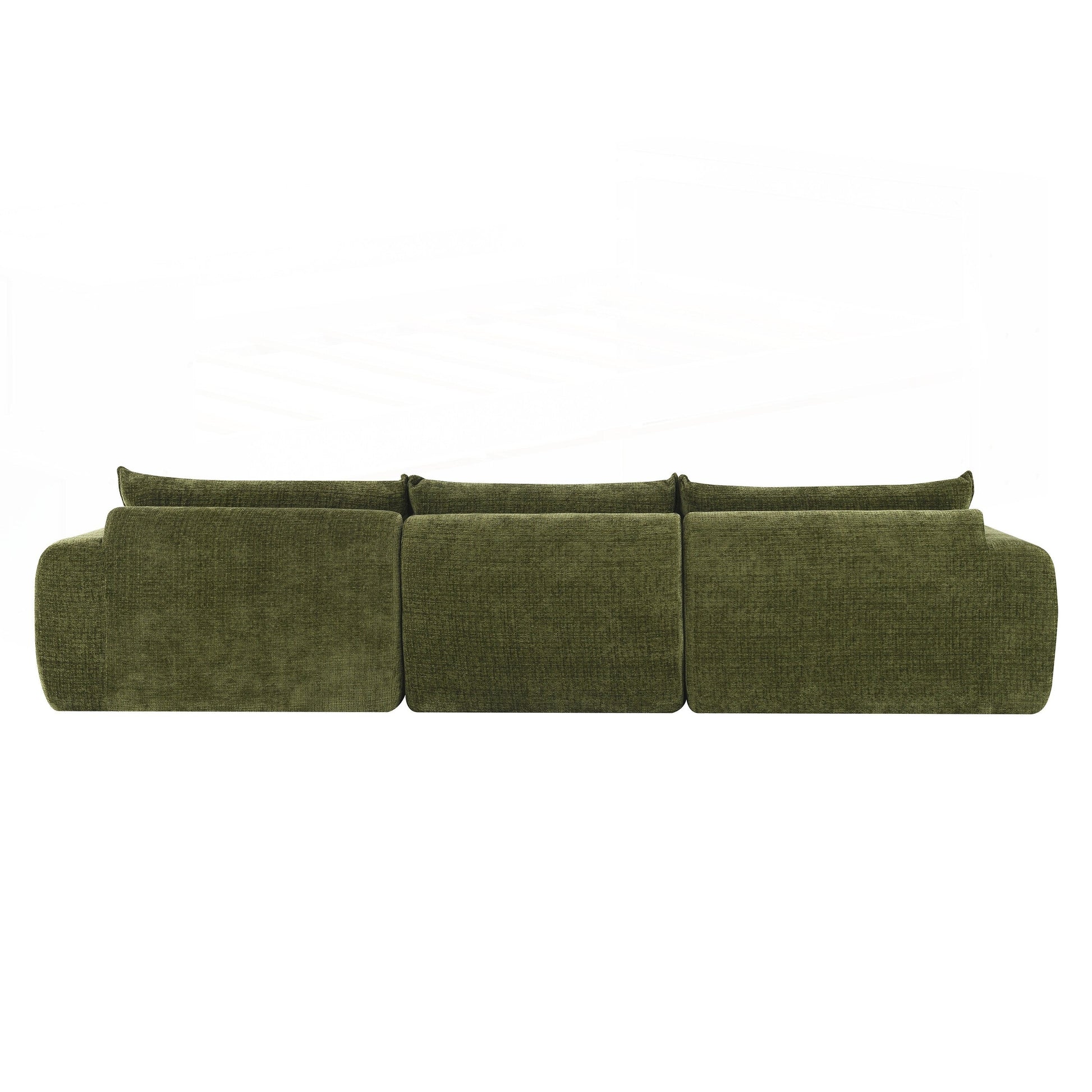 Canapé 116 pouces entièrement compressé avec mousse haute densité