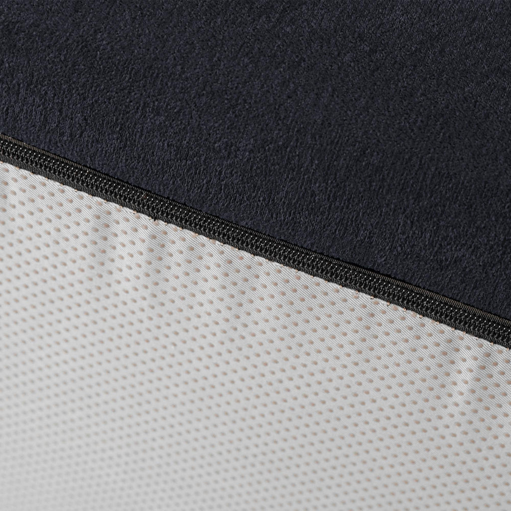 Canapé d'angle modulaire 118 avec housse amovible en tissu et 3 coussins, canapé confortable en tissu cordouroy à 3 places.