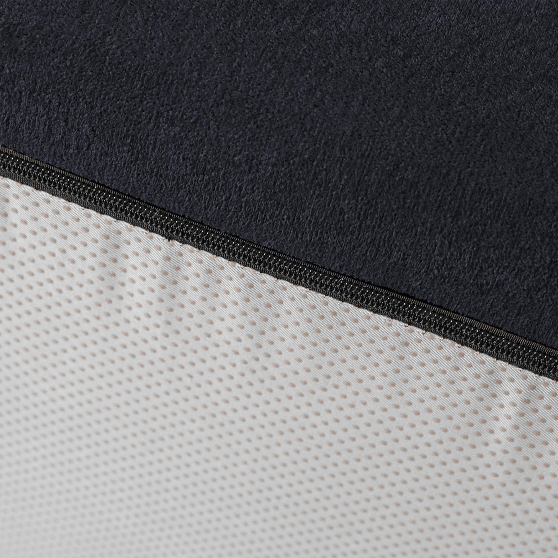 Canapé d'angle modulaire 118 avec housse amovible en tissu et 3 coussins, canapé confortable en tissu cordouroy à 3 places.