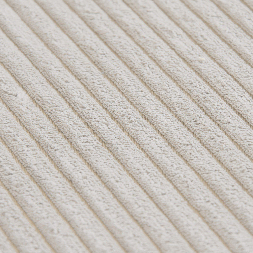 Canapé d'angle contemporain en cordouroy 142, modèle Classic Deep Couch