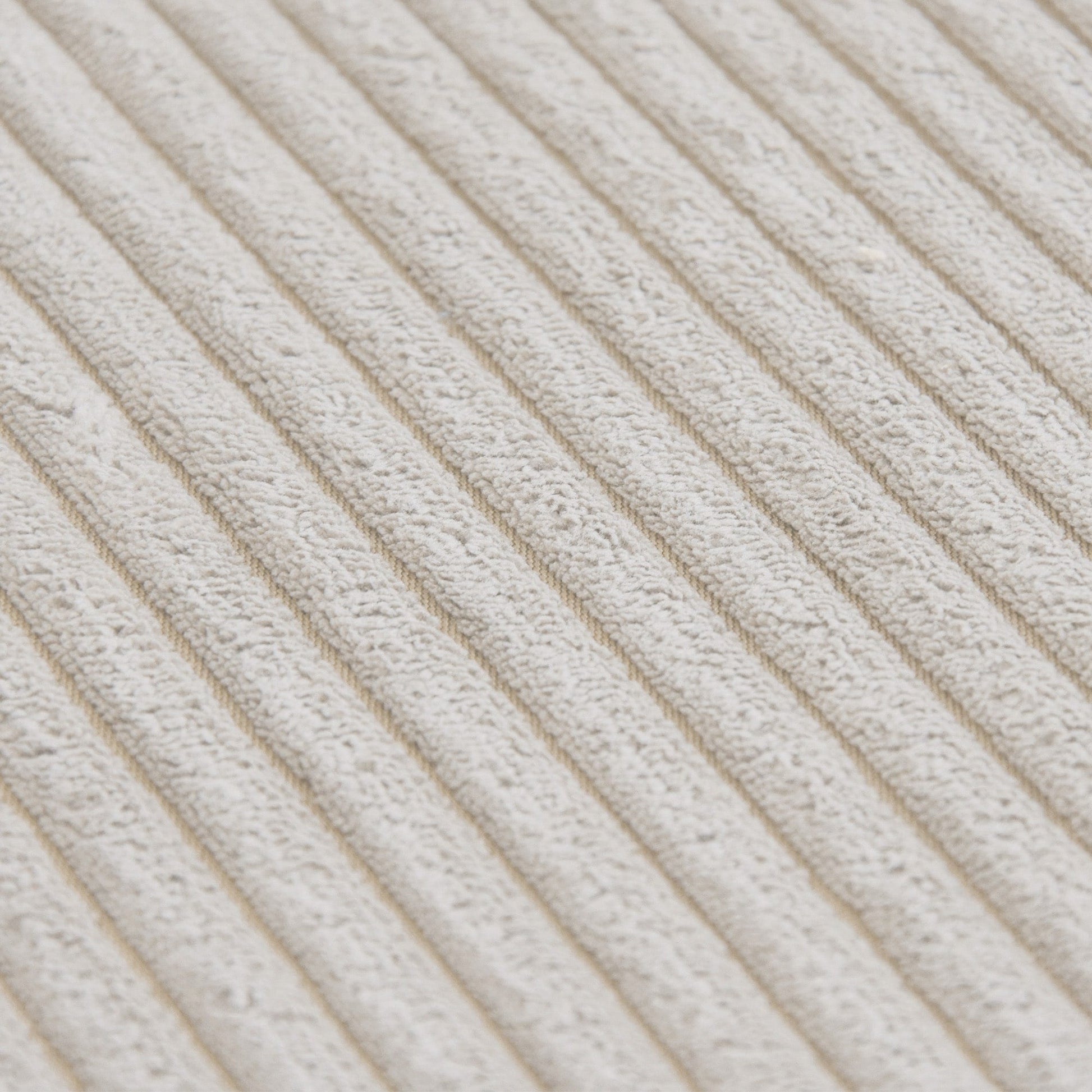 Canapé d'angle contemporain en cordouroy 142, modèle Classic Deep Couch