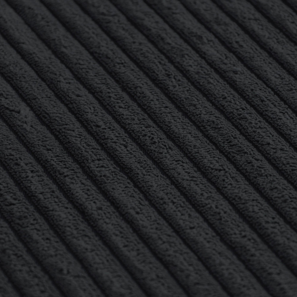 Canapé d'angle contemporain en cordouroy 142, modèle Classic Deep Couch