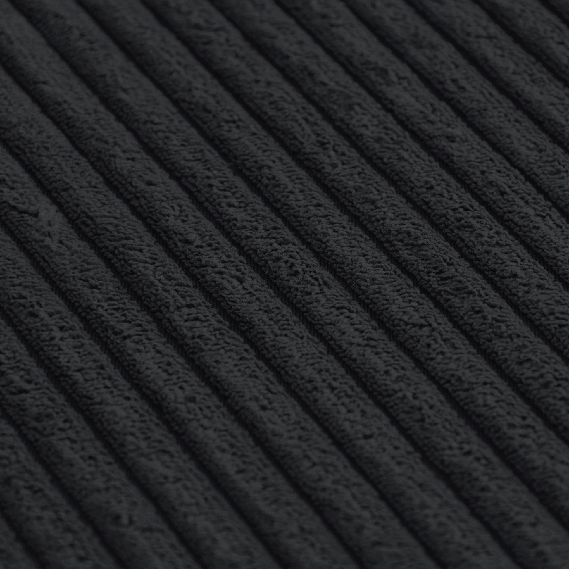 Canapé d'angle contemporain en cordouroy 142, modèle Classic Deep Couch