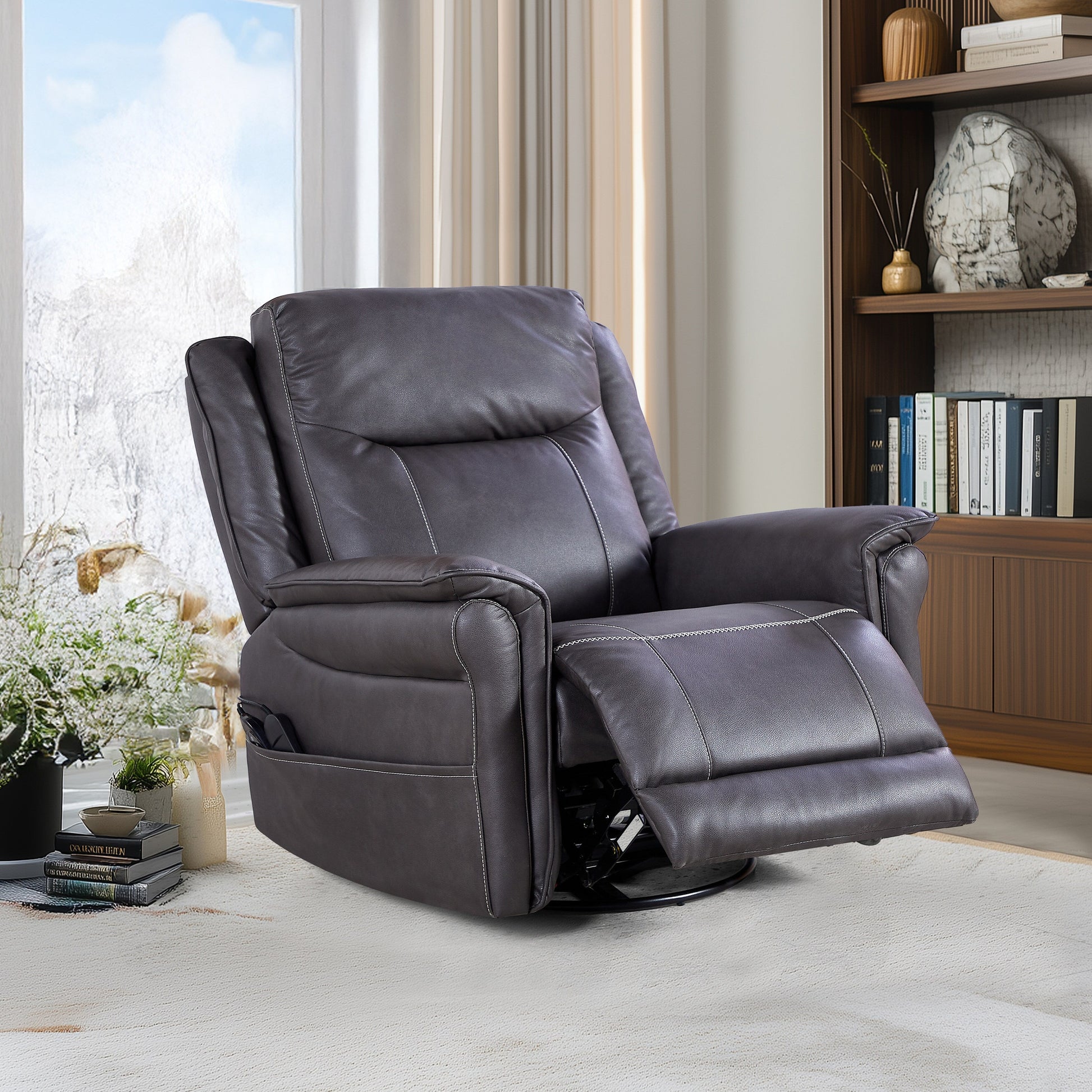 Fauteuil inclinable pivotant à 240 degrés pour une personne