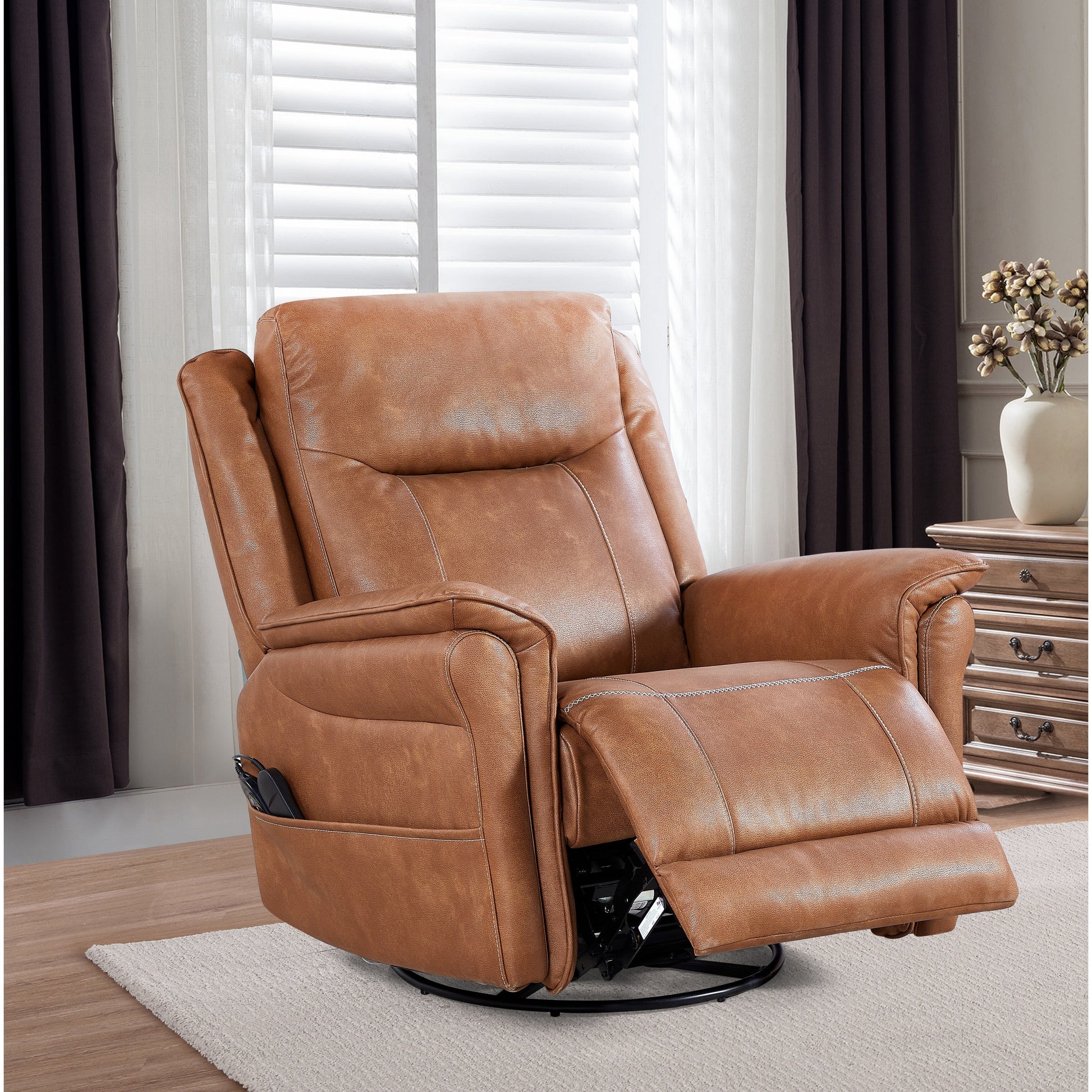Fauteuil inclinable pivotant à 240 degrés pour une personne