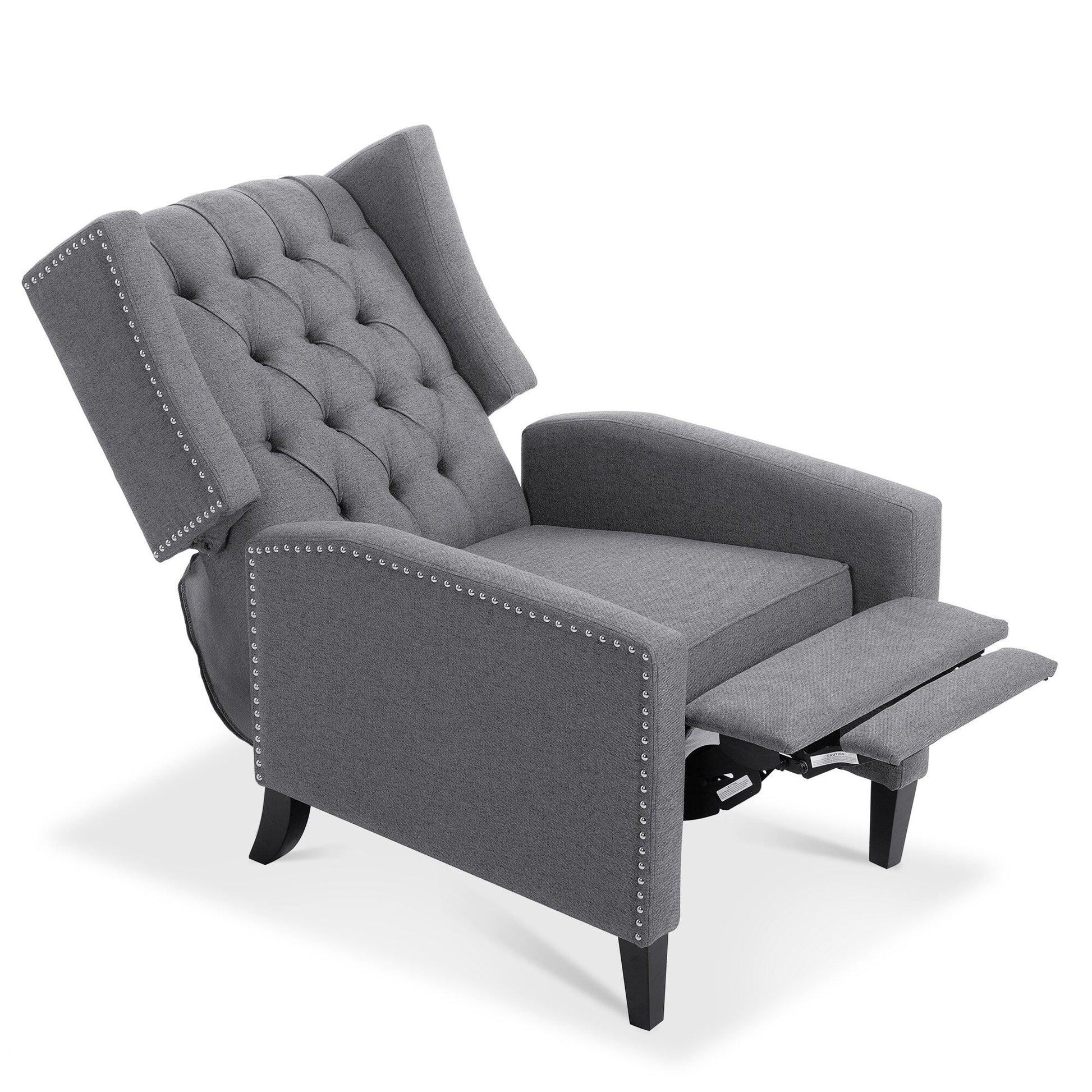 Fauteuil inclinable manuel à accoudoirs de 69 cm de large