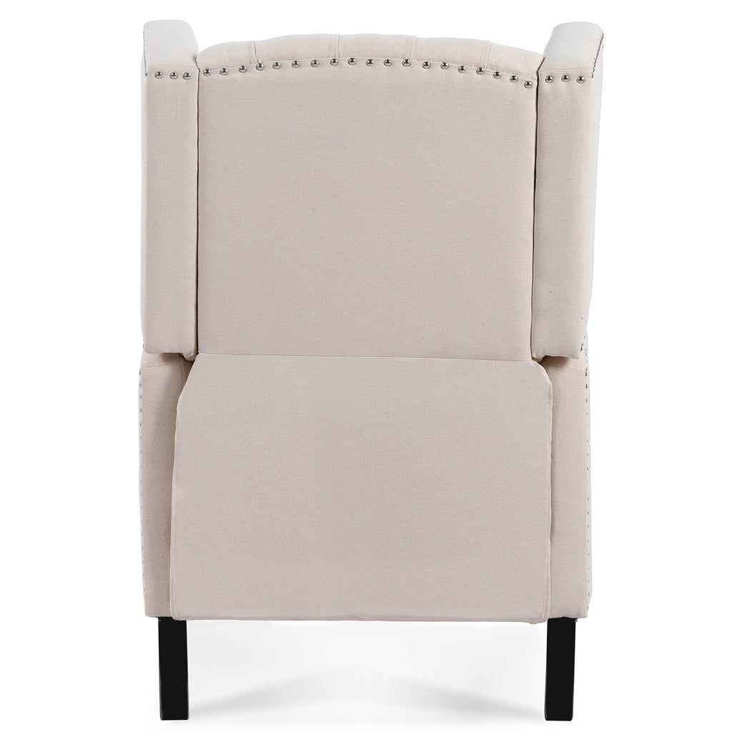 Fauteuil inclinable manuel à accoudoirs de 69 cm de large