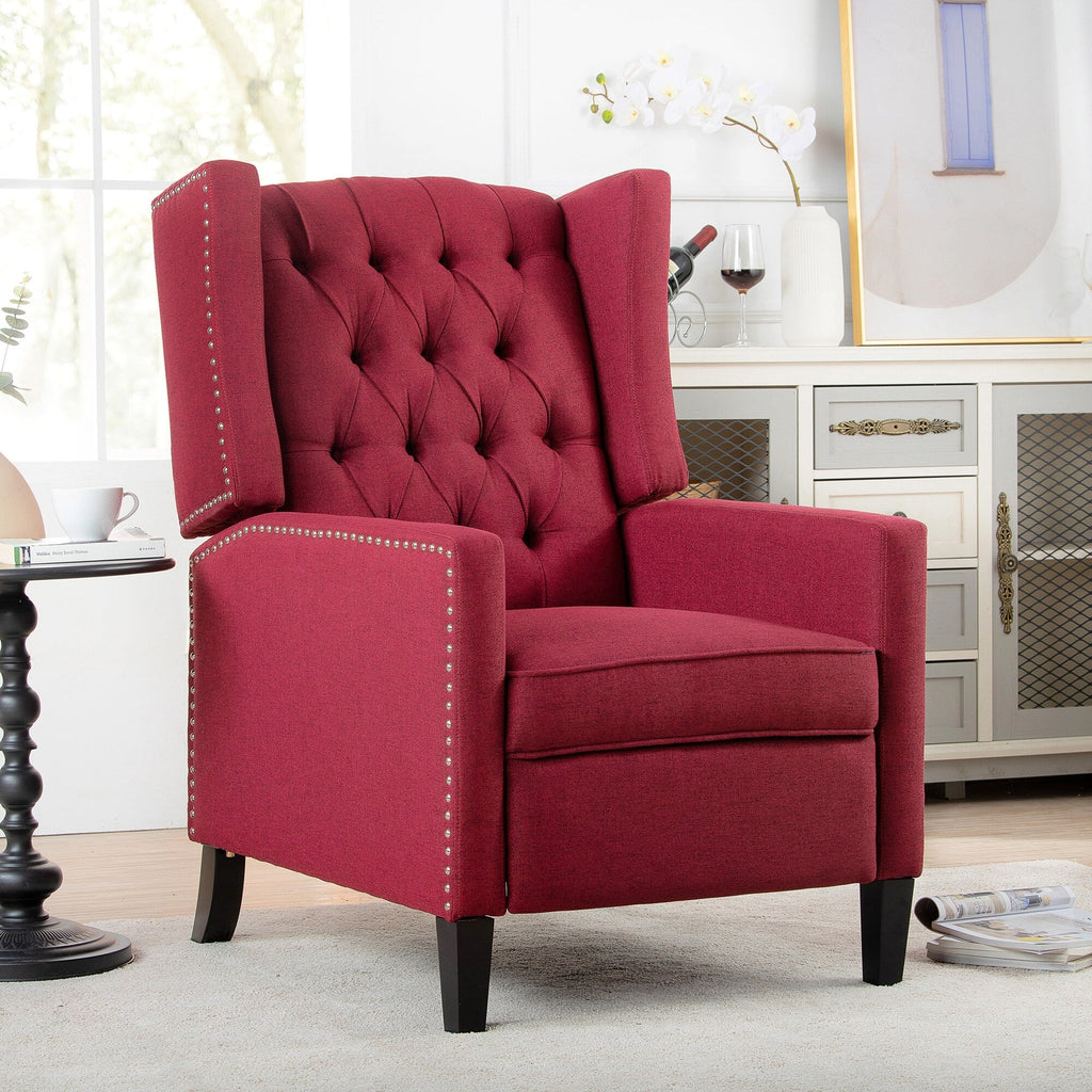 Fauteuil inclinable manuel à accoudoirs de 69 cm de large