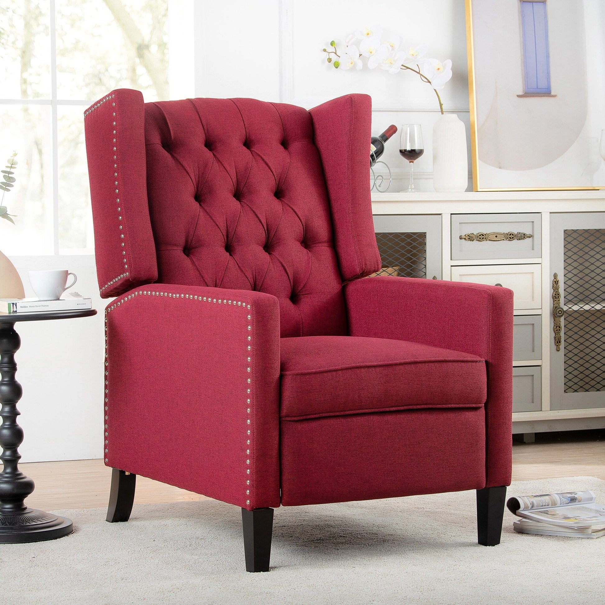 Fauteuil inclinable manuel à accoudoirs de 69 cm de large