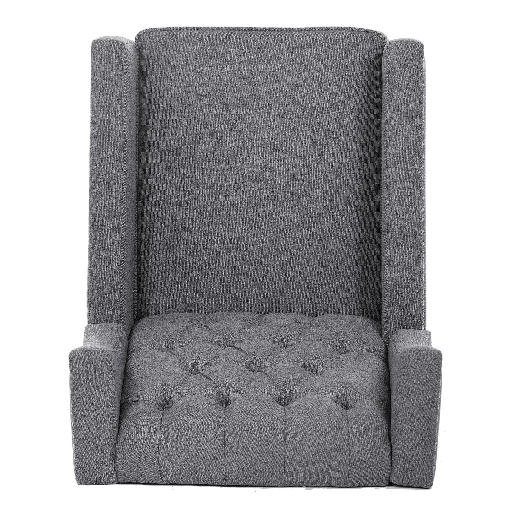 Fauteuil inclinable manuel à accoudoirs de 69 cm de large