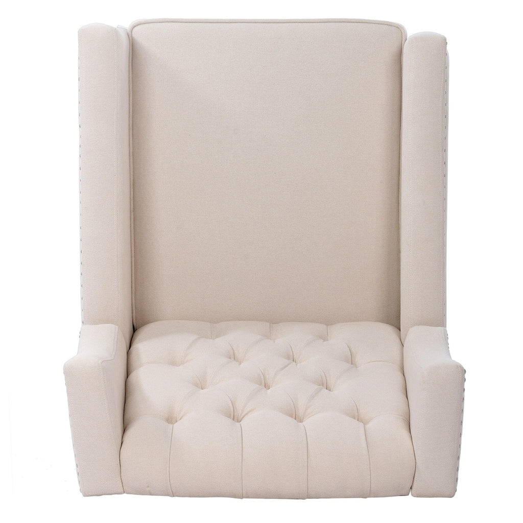 Fauteuil inclinable manuel à accoudoirs de 69 cm de large