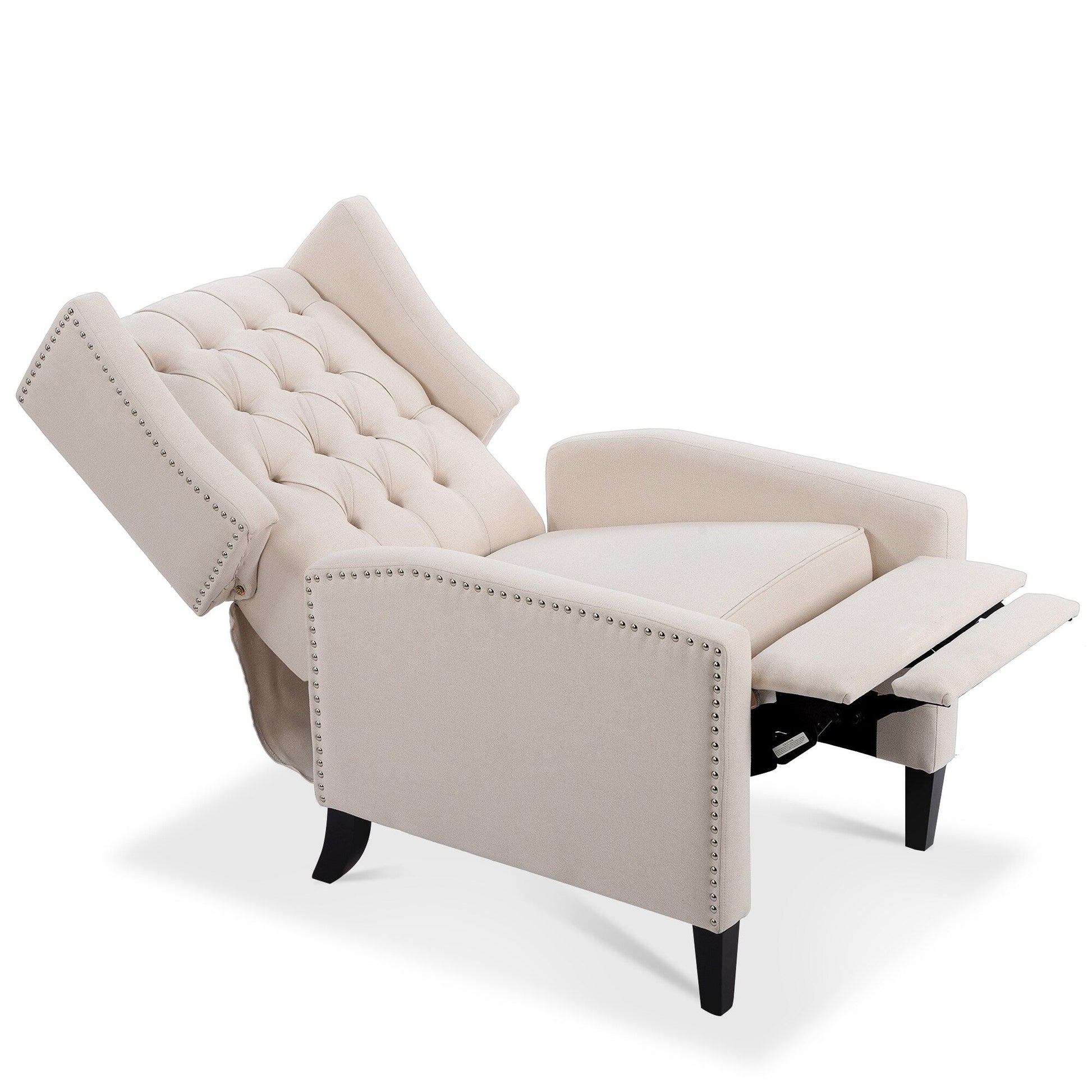 Fauteuil inclinable manuel à accoudoirs de 69 cm de large