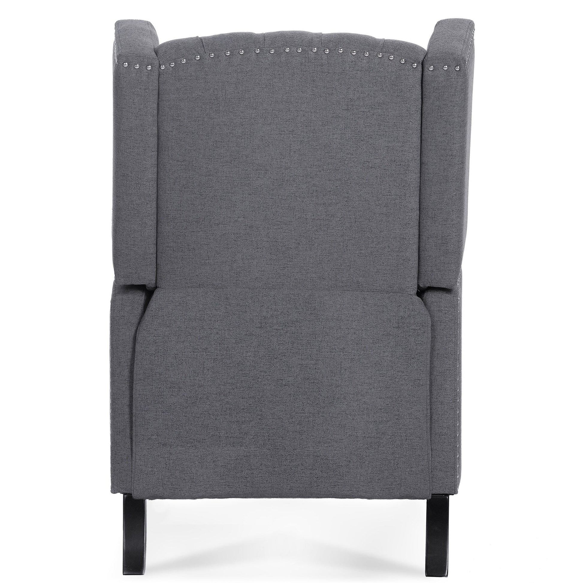 Fauteuil inclinable manuel à accoudoirs de 69 cm de large