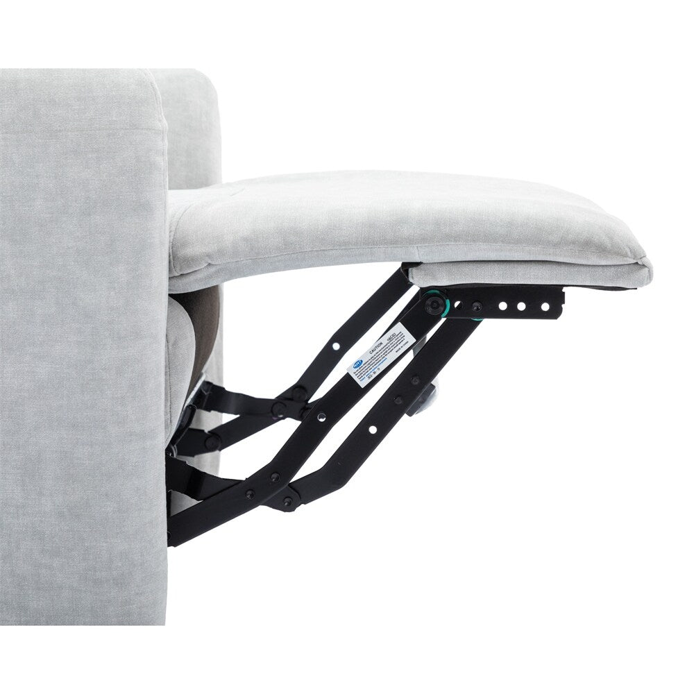 Fauteuil inclinable électrique pivotant à 270 degrés avec porte-téléphone