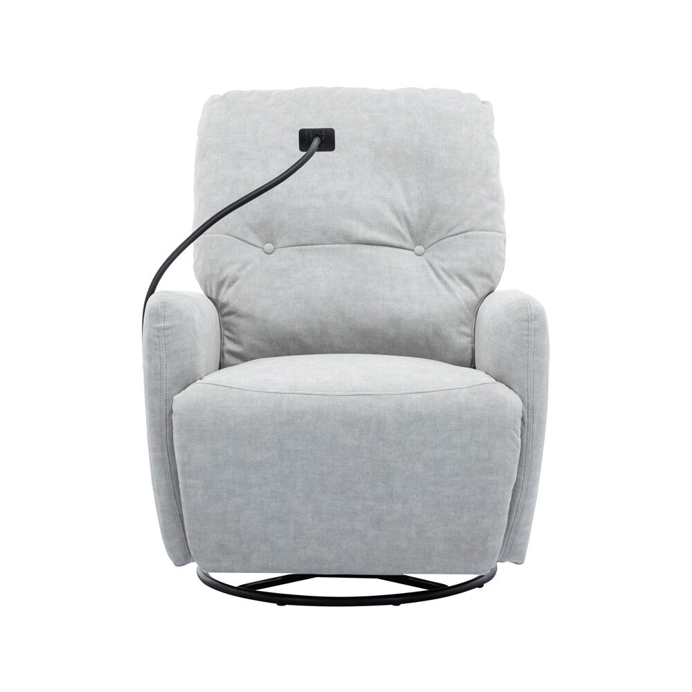 Fauteuil inclinable électrique pivotant à 270 degrés avec porte-téléphone