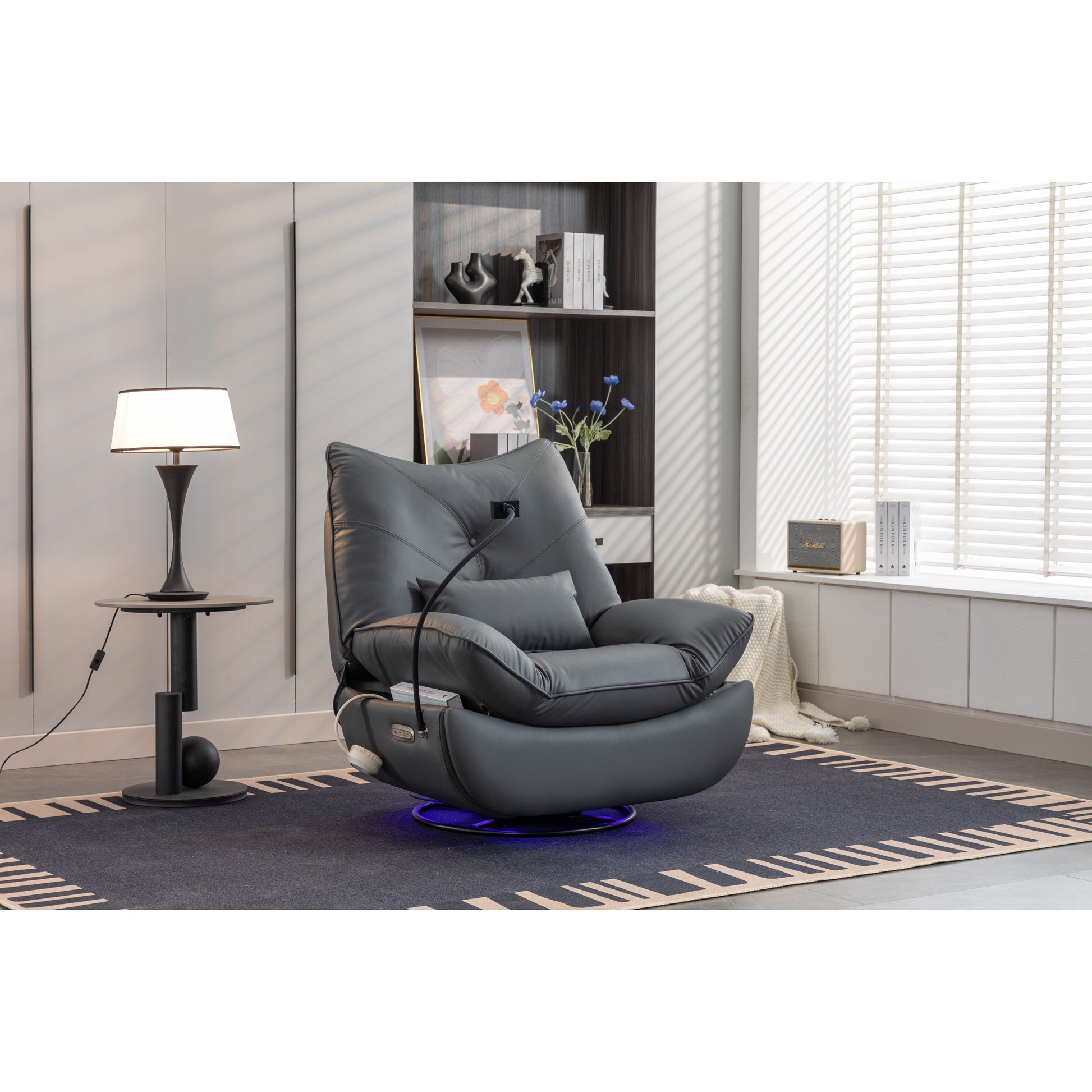 Fauteuil inclinable pivotant à 270 degrés