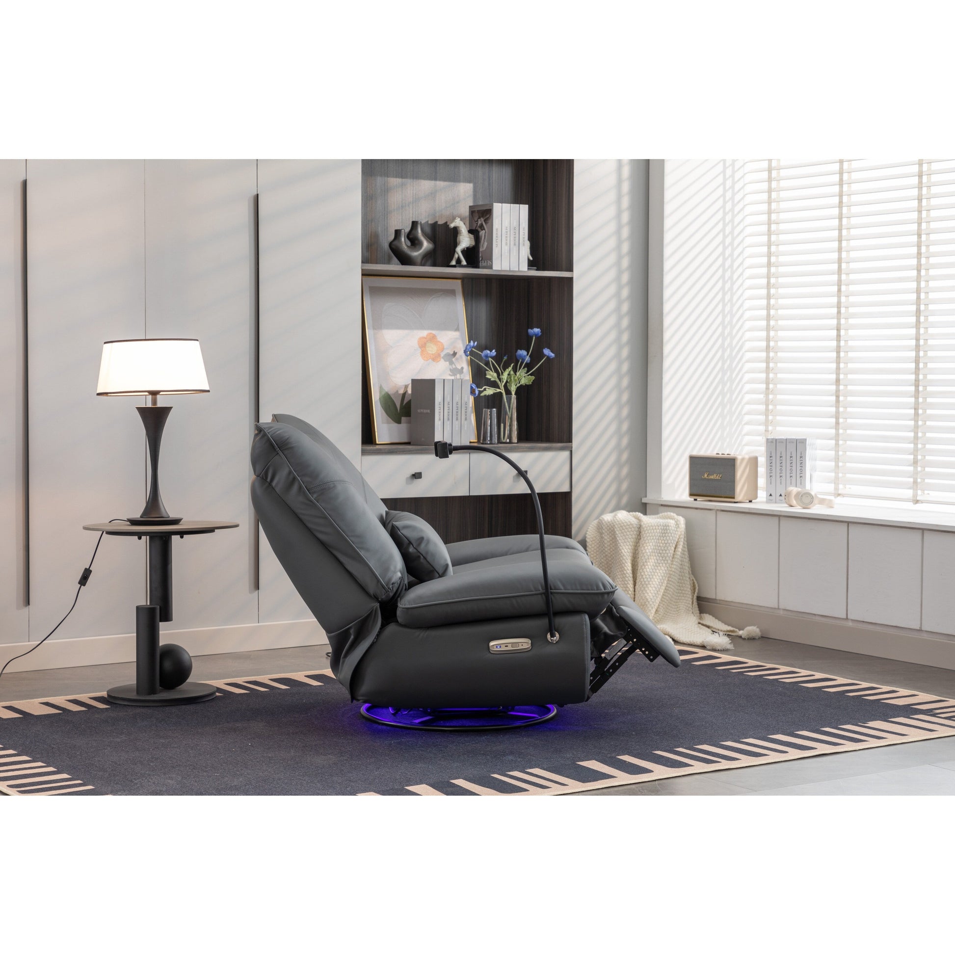 Fauteuil inclinable pivotant à 270 degrés