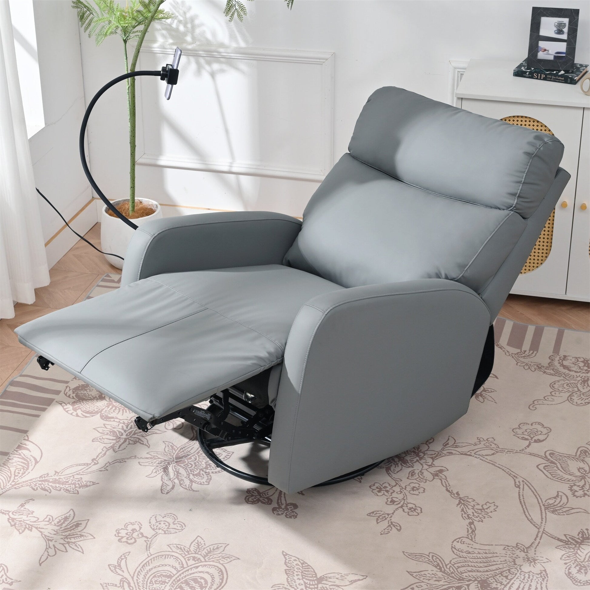 Fauteuil inclinable pivotant à 270° avec fonction électrique