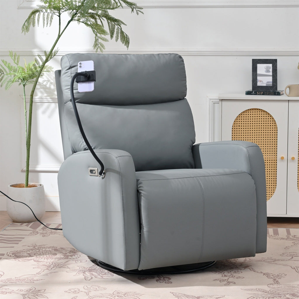 Fauteuil inclinable pivotant à 270° avec fonction électrique