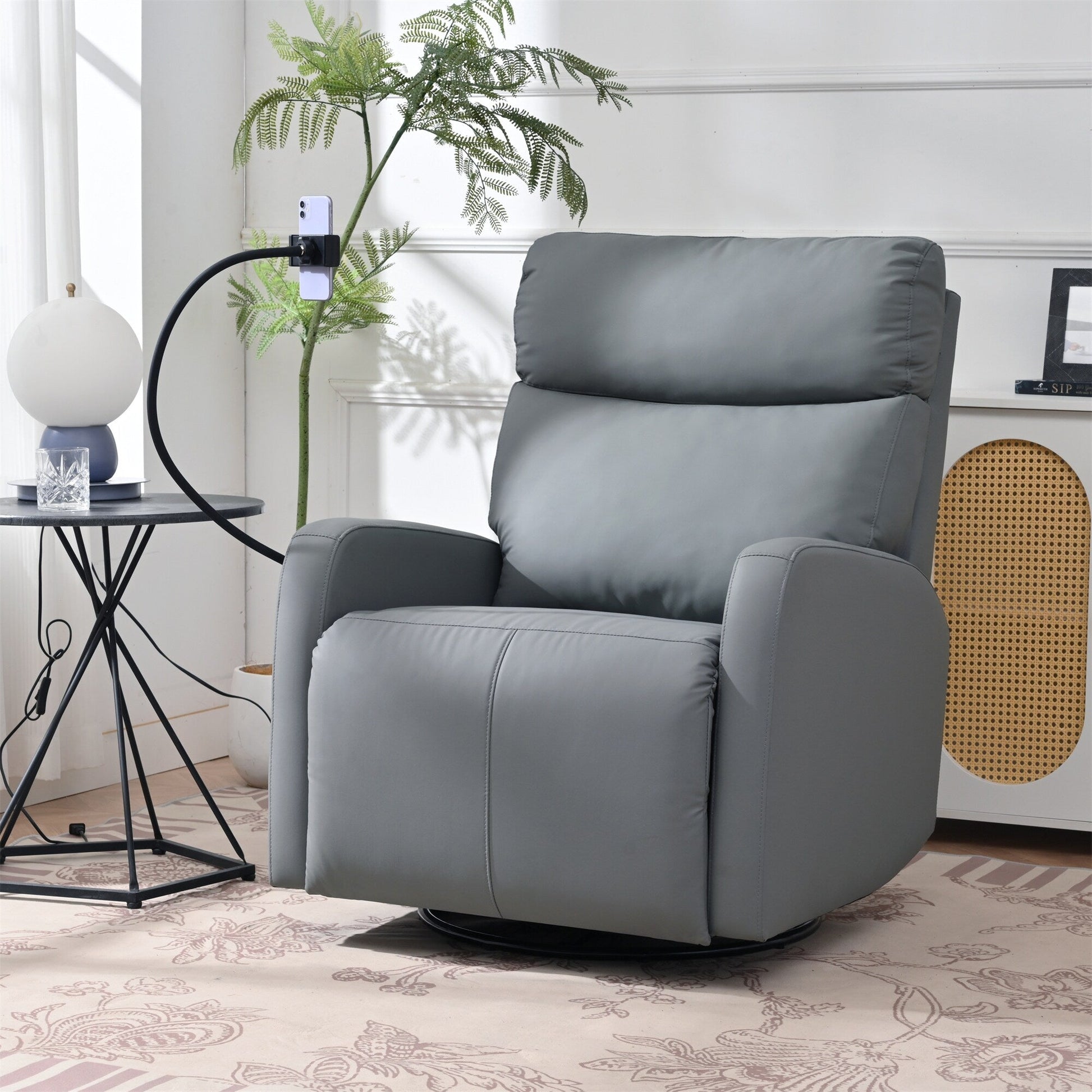 Fauteuil inclinable pivotant à 270° avec fonction électrique