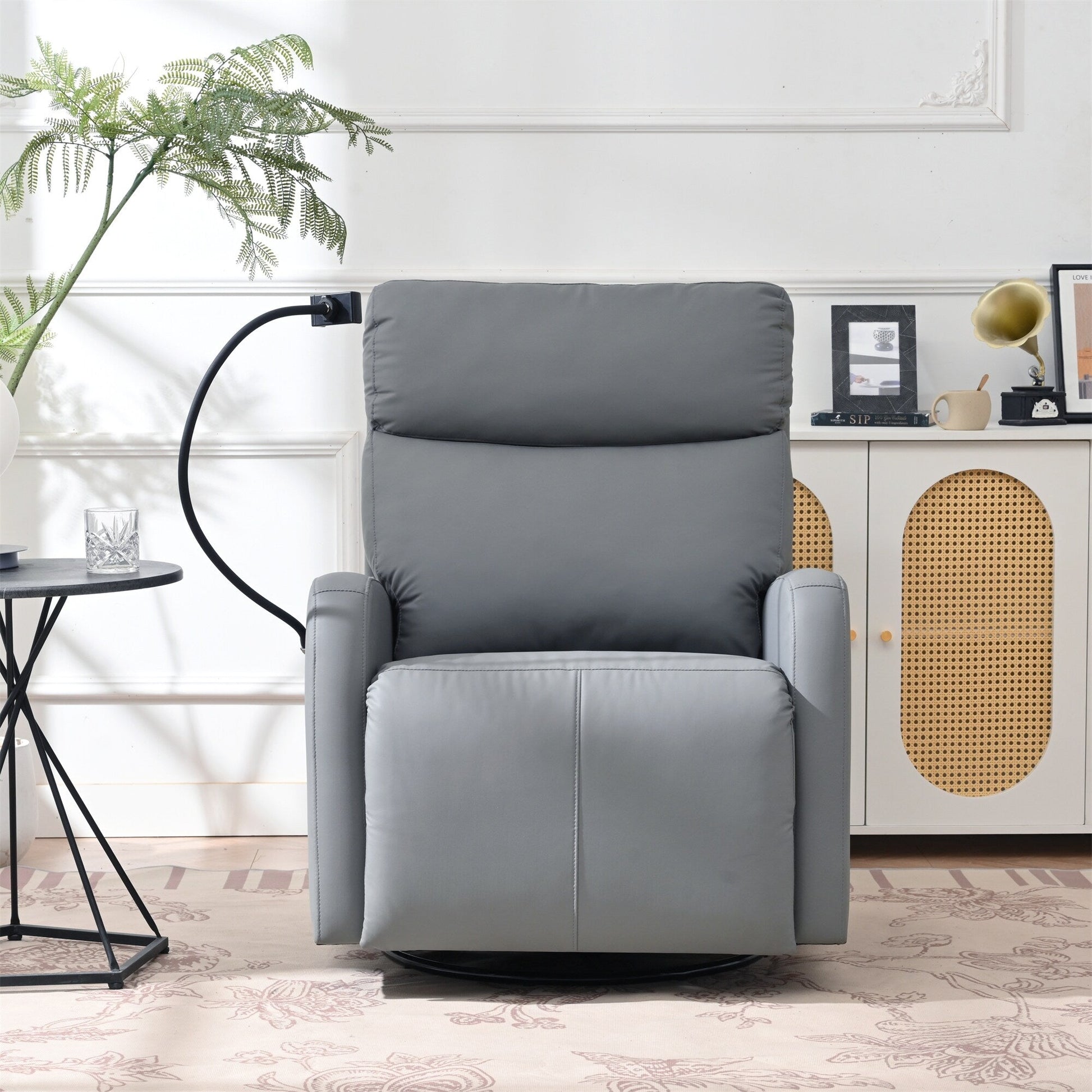 Fauteuil inclinable pivotant à 270° avec fonction électrique