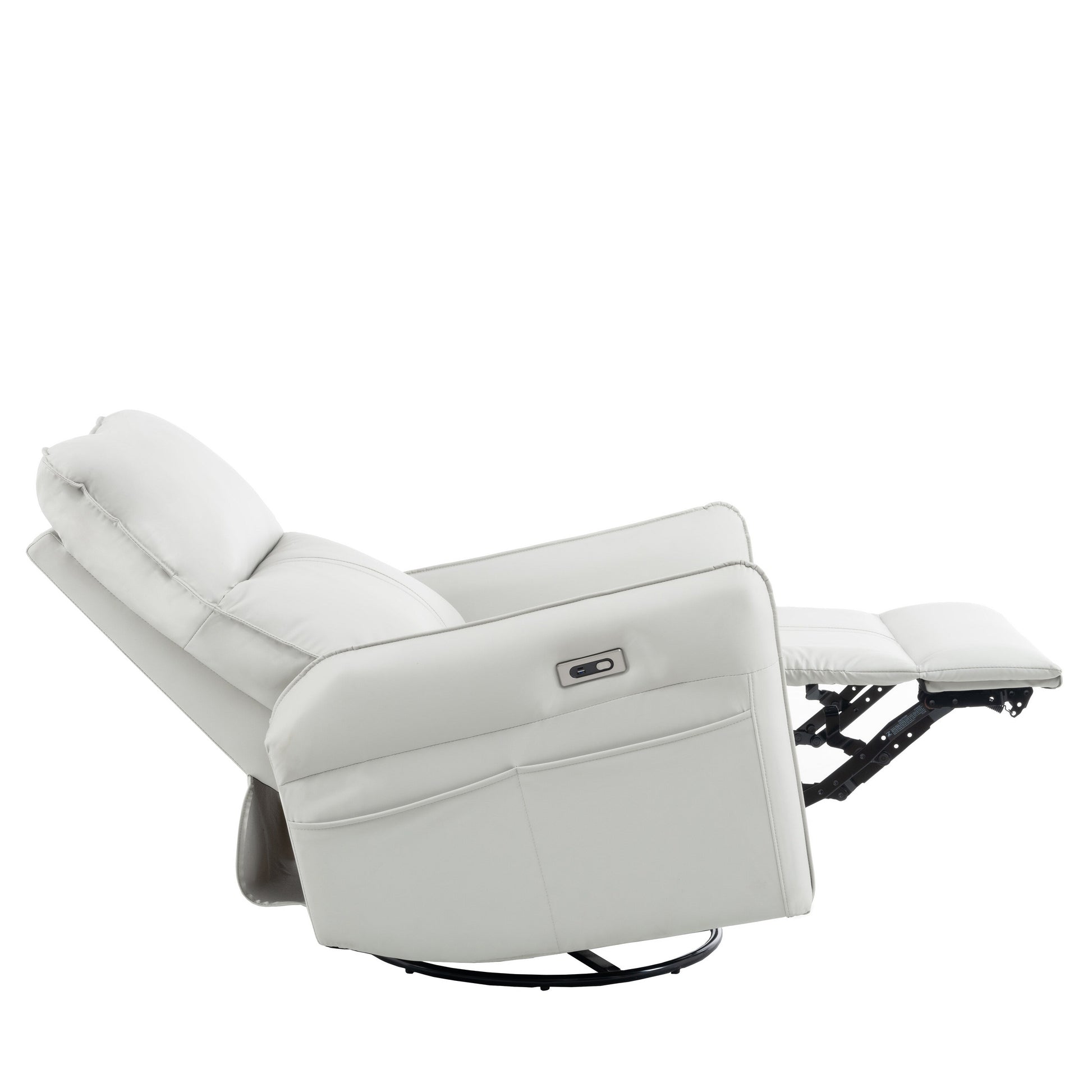 270° Swivel Rocker Power Recliner with USB Ports