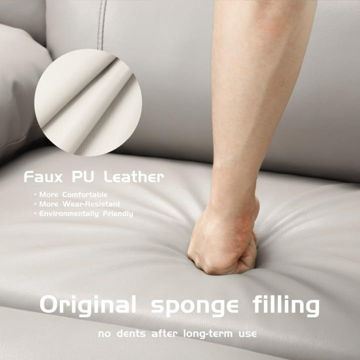 Fauteuils inclinables pivotants à 360° de 68,5 cm (27 pouces) surdimensionnés avec fonction de massage et de chauffe.