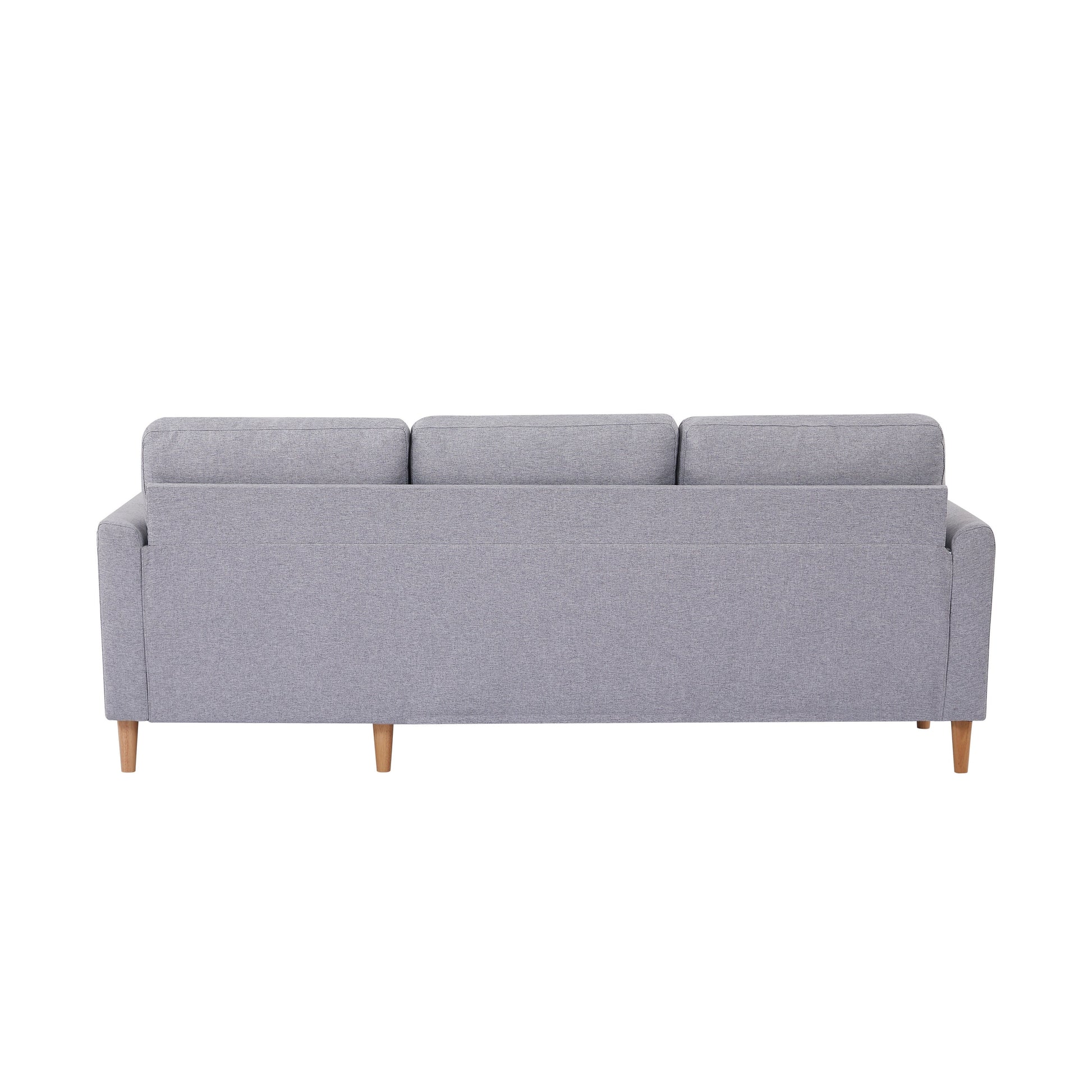 Canapé-lit 3 places en tissu réglable de 72 cm (28,35 pouces), avec méridienne, lit escamotable et poches dans les accoudoirs, idéal pour les petits espaces.