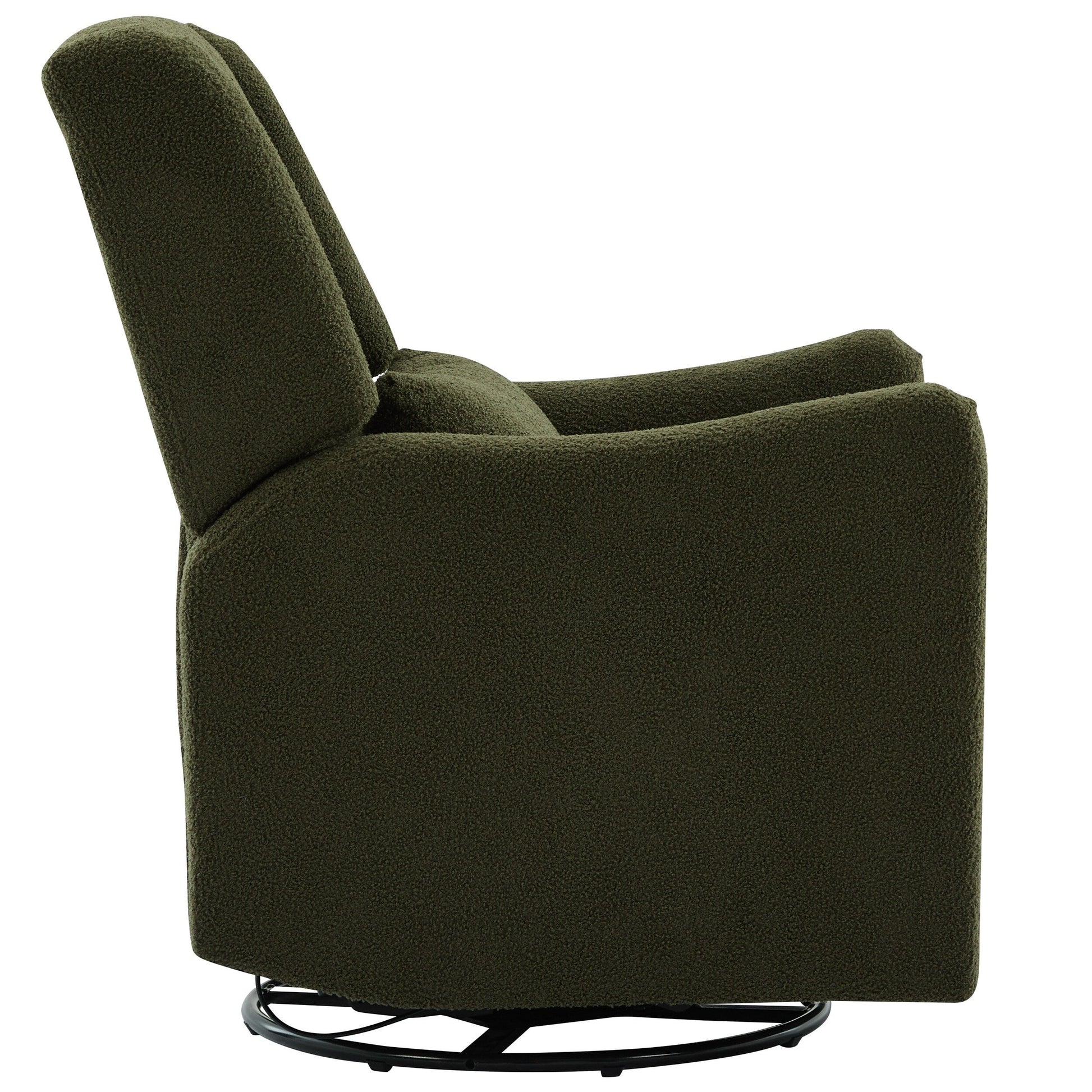Fauteuil inclinable pivotant à dossier large de 75 cm (29,5 pouces)